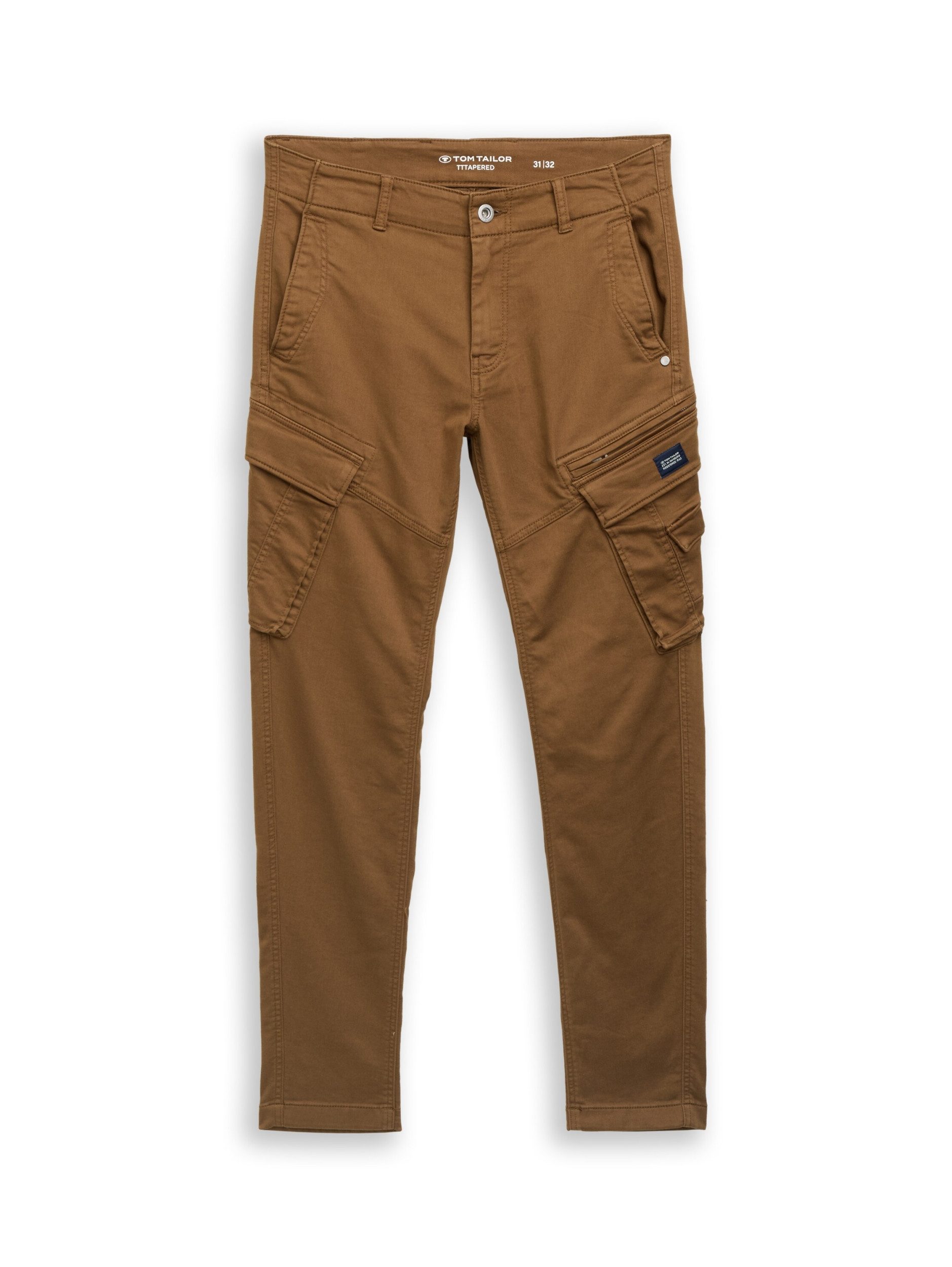TOM TAILOR Bermudas tapered sweat cargo