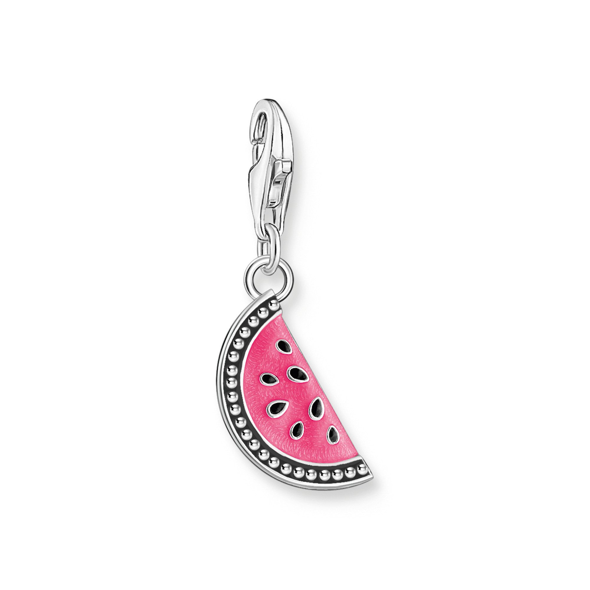 THOMAS SABO Charm-Einhänger Wassermelone-Motiv bunt, 2213-664-7