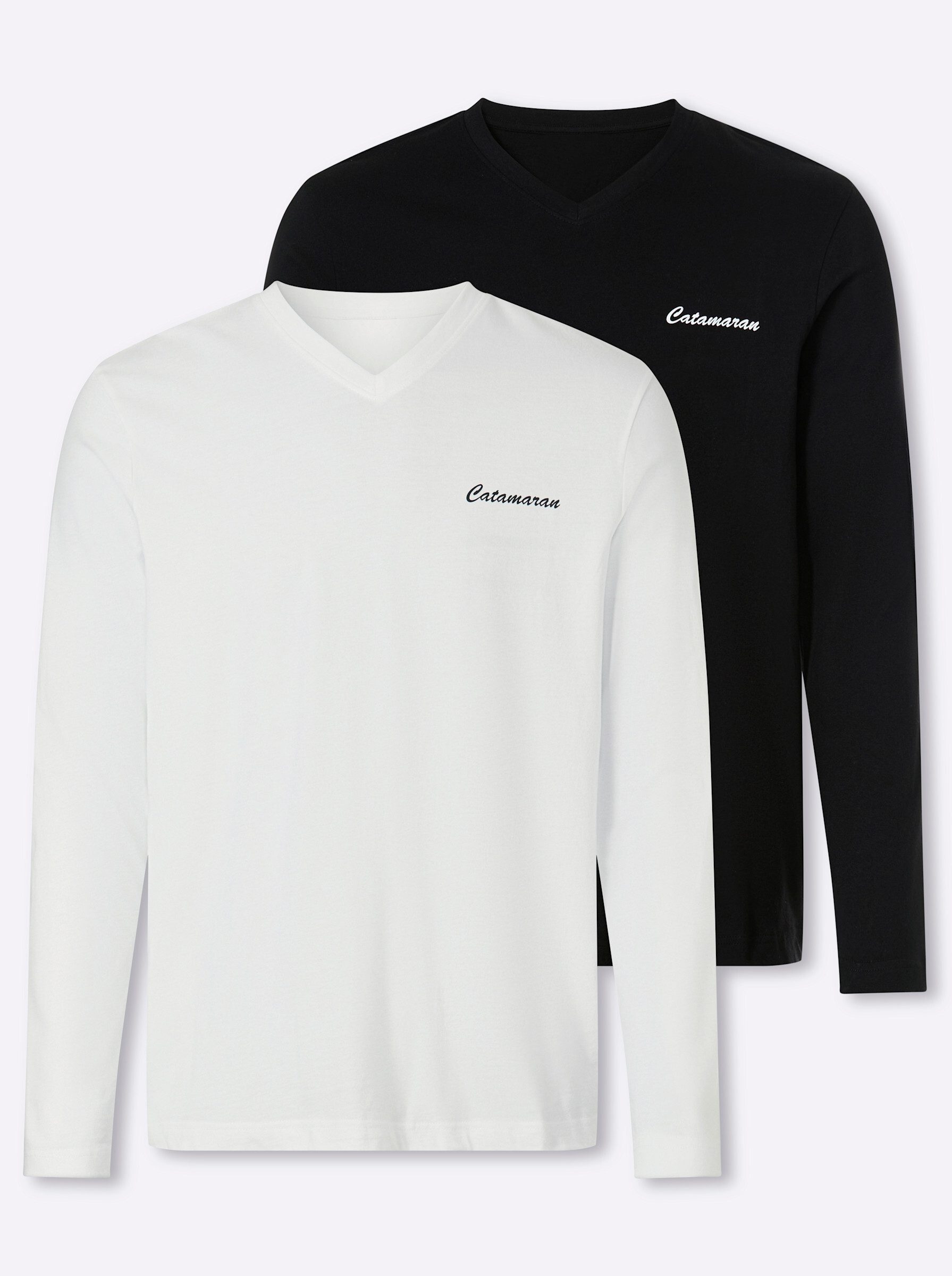 Witt T-Shirt Langarm-Shirt Langarm (2-tlg)