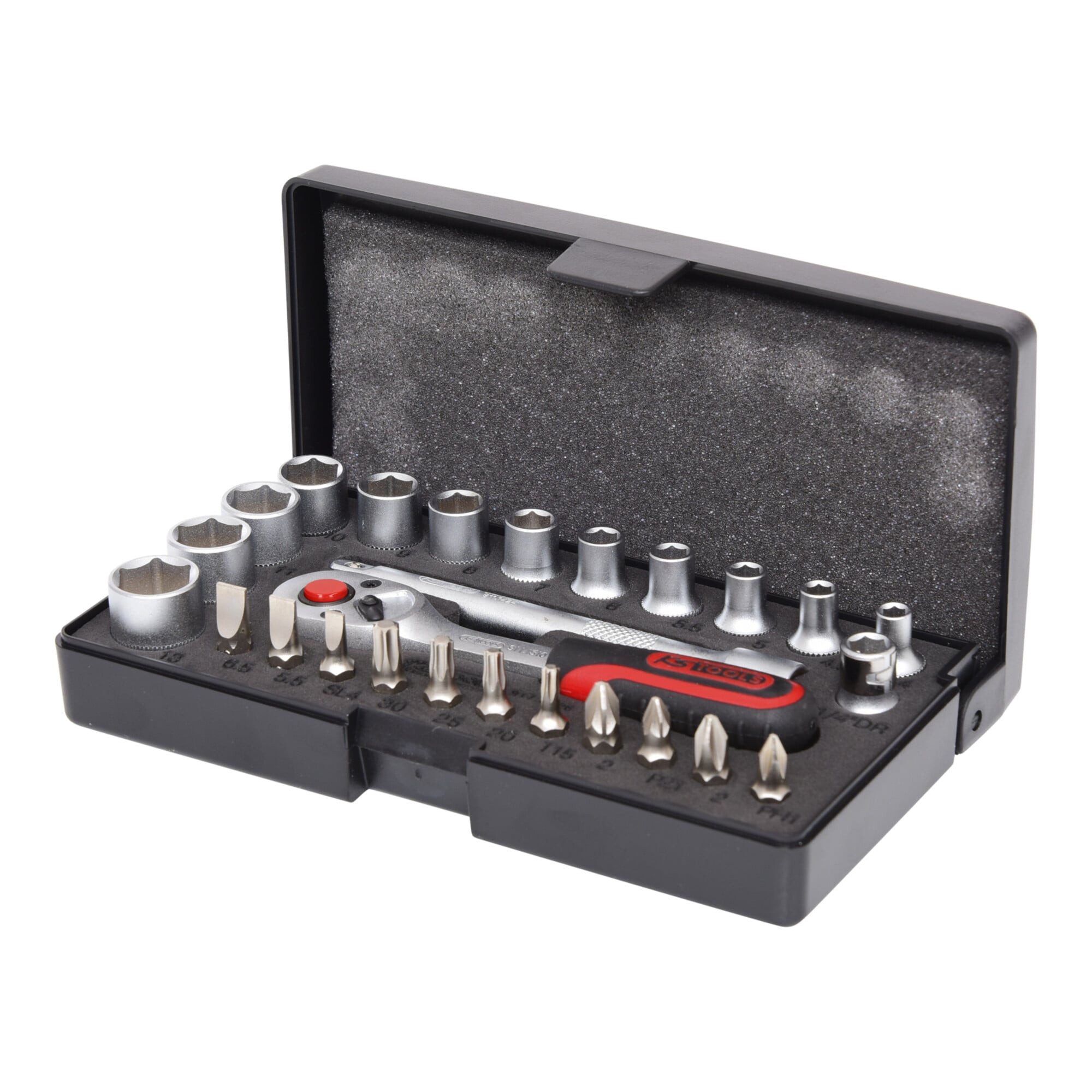 KS Tools Steckschlüssel KS Tools 1/4" Steckschlüssel-Satz, 26-teilig