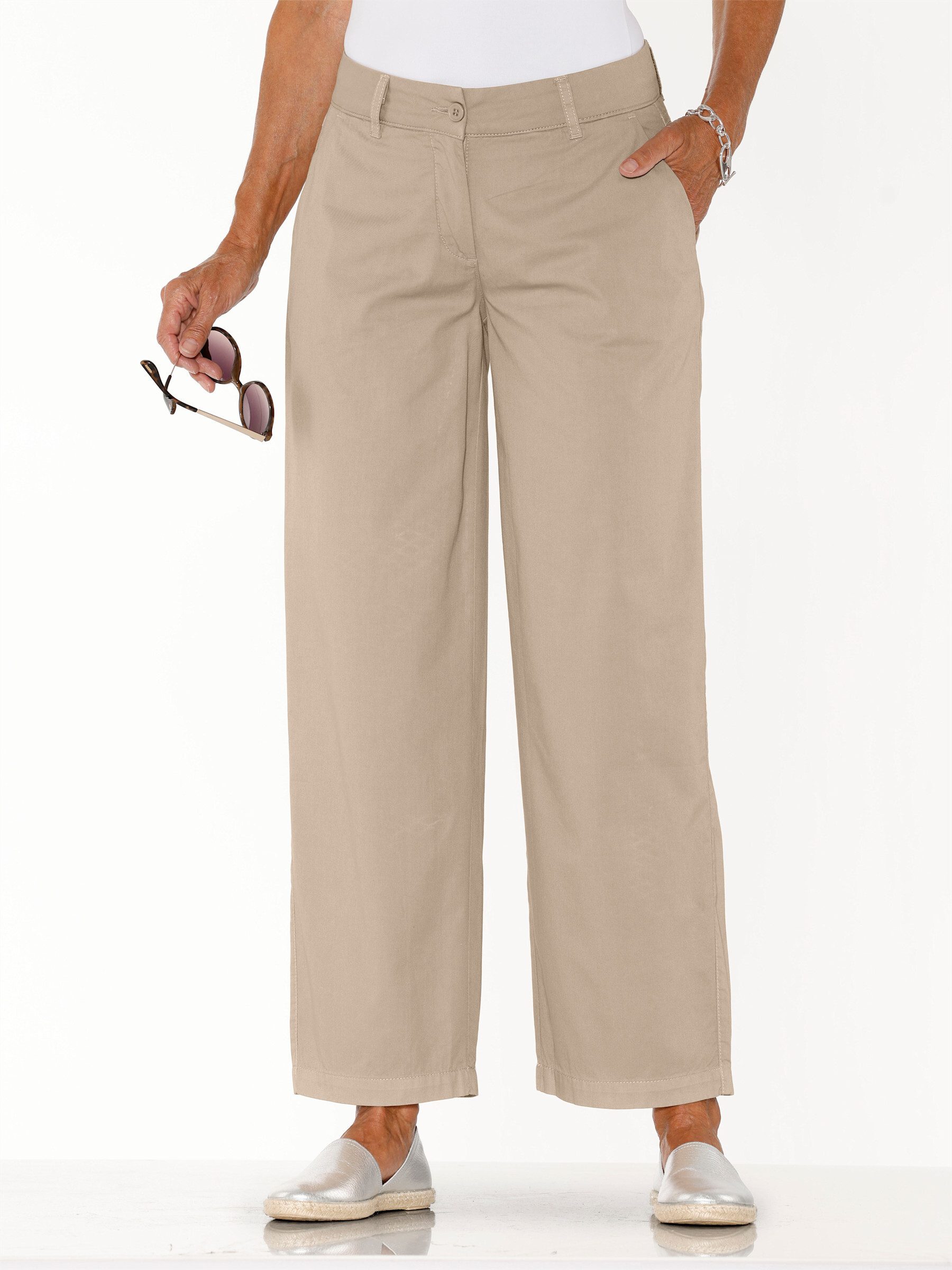 Sieh an! Bequeme Jeans Jeans-Culotte komfortabel – Bild 4 von 5