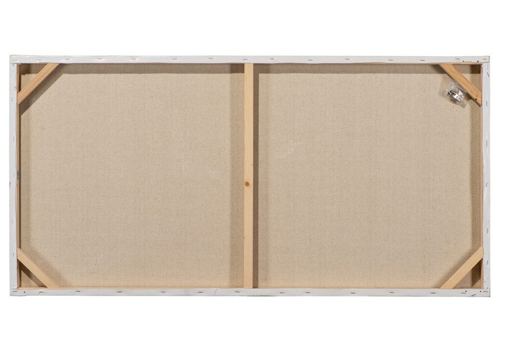 ArtUniverse Gemälde Leinwandbild Süße Katzenbande 60 x 120 cm, Tiermotiv
