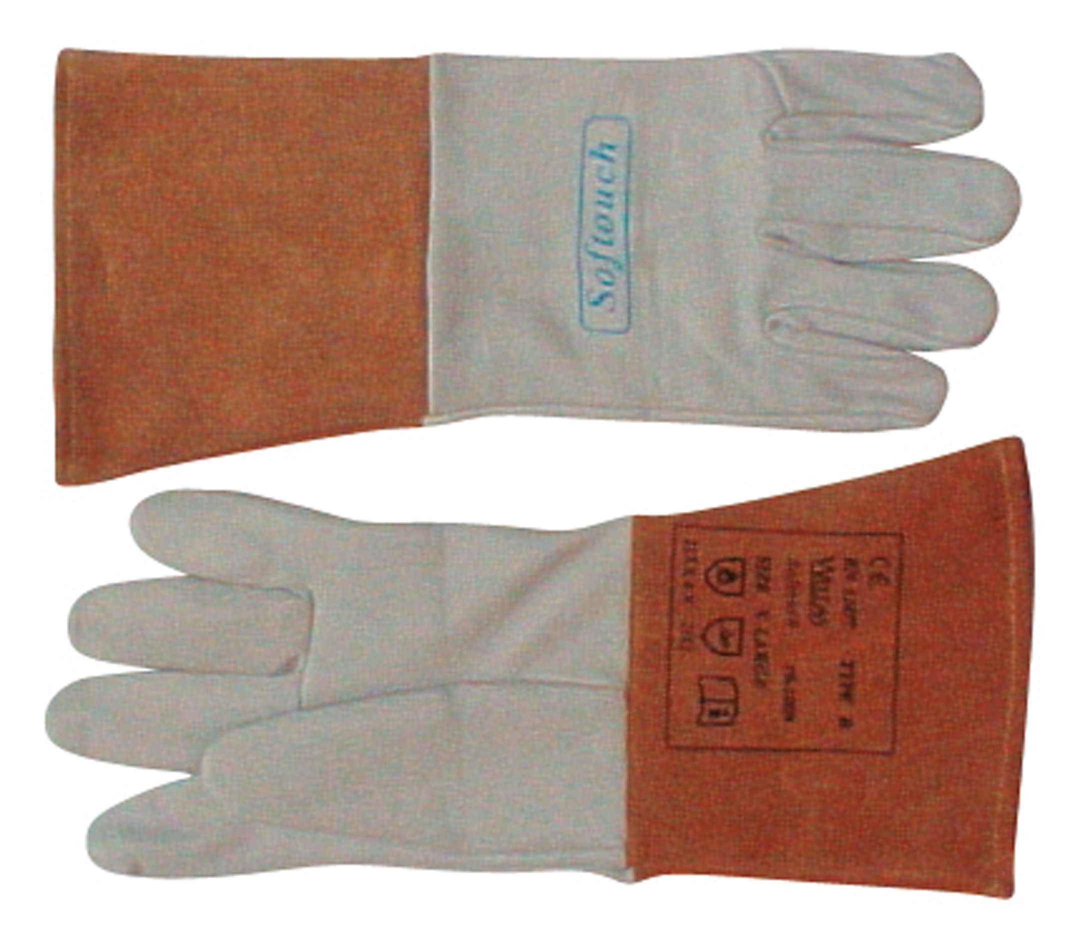Weldas Schweißerhandschuhe WIG-Handschuhe Zieg.leder supersoft 1Paar
