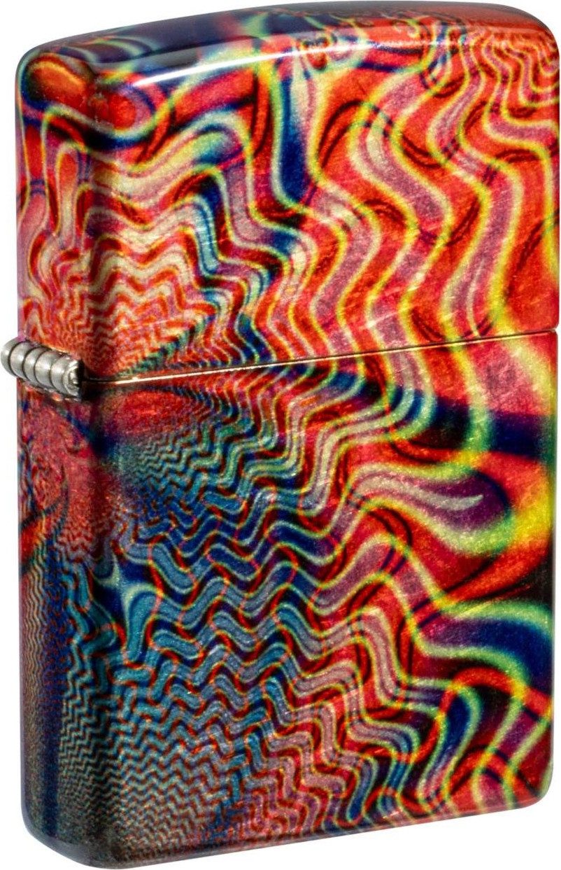 Feuerzeug Zippo Benzinfeuerzeug, Fusion Color 540°, Bunt lackiert
