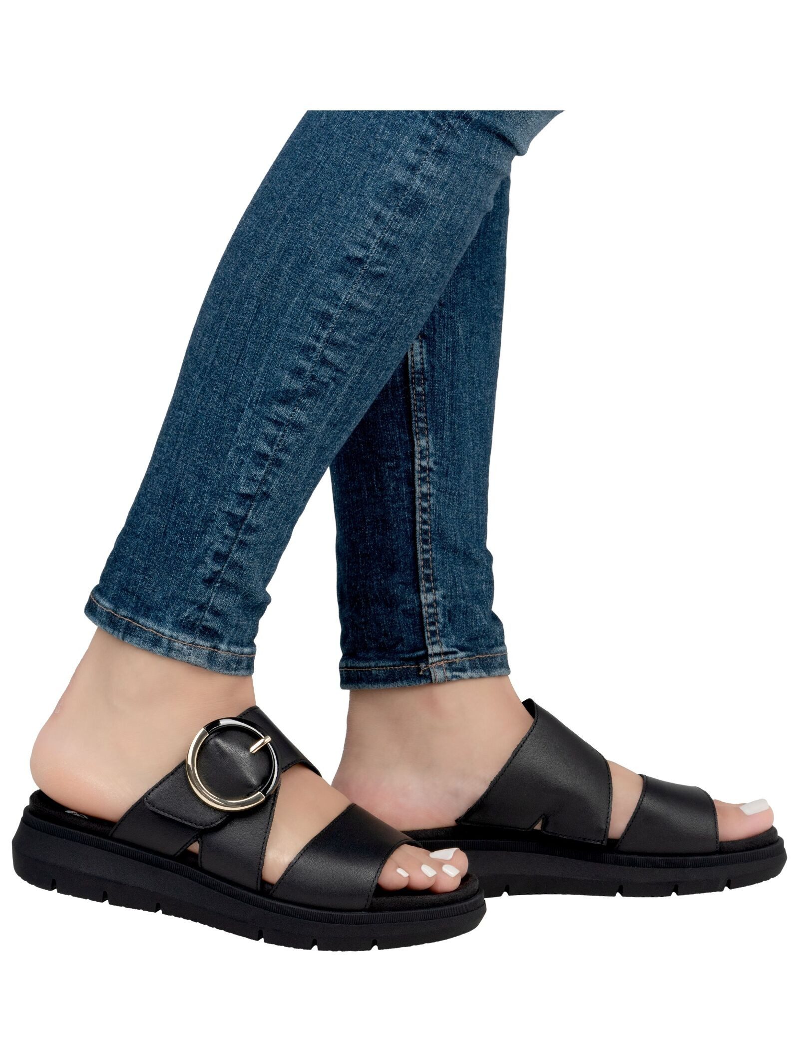 Remonte Remonte Pantoletten Leder Pantolette
