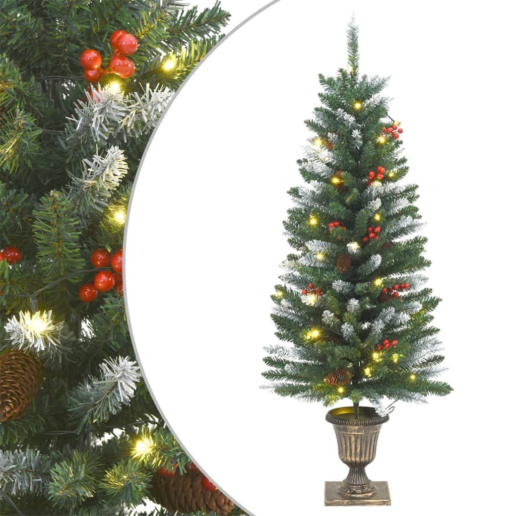 Weihnachtsbaum Weihnachten vidaXL Künstlicher Türschmuck-Set PVC für 4-tlg.