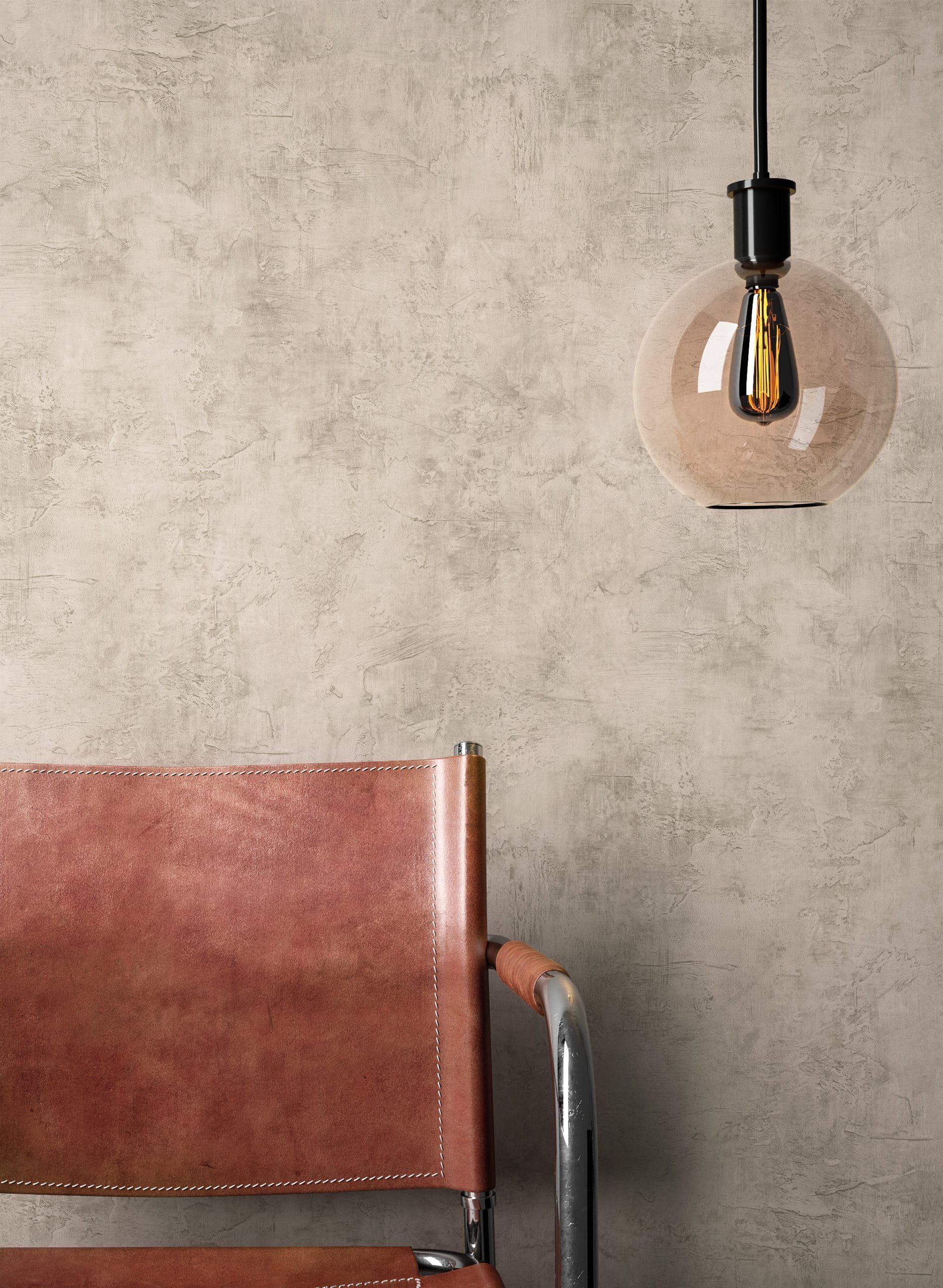 Newroom Vliestapete Milya Cool Brown Tapete Betontapete Beton,Zement,Putz-Optik, Braun Tapete Modern Beton - Betonwand Betonoptik Grau Industrial Bauhaus Zement – Bild 3 von 3