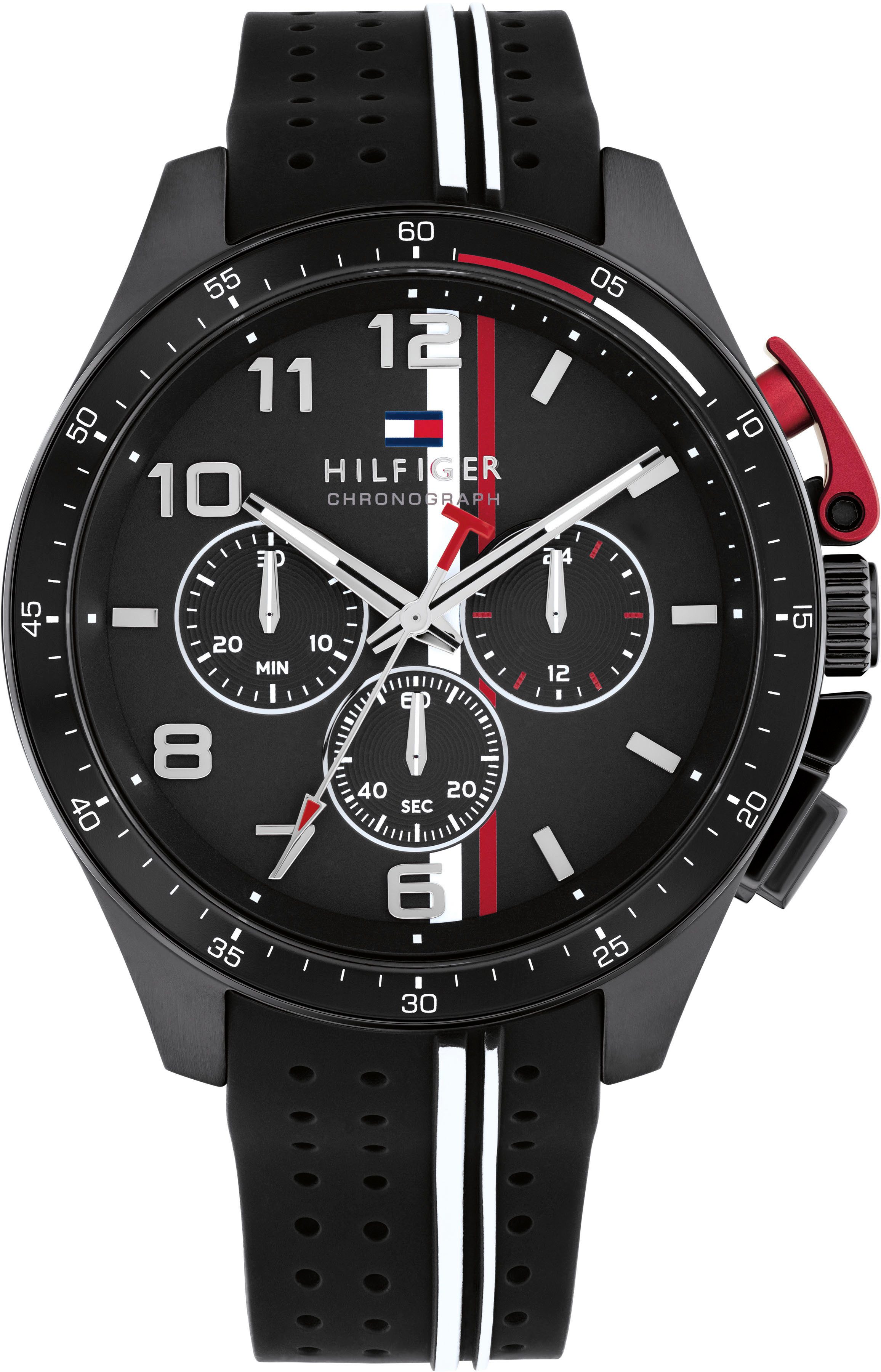 Tommy Hilfiger Chronograph BANK 1792168, Quarzuhr, Armbanduhr, Herrenuhr, S günstig online kaufen