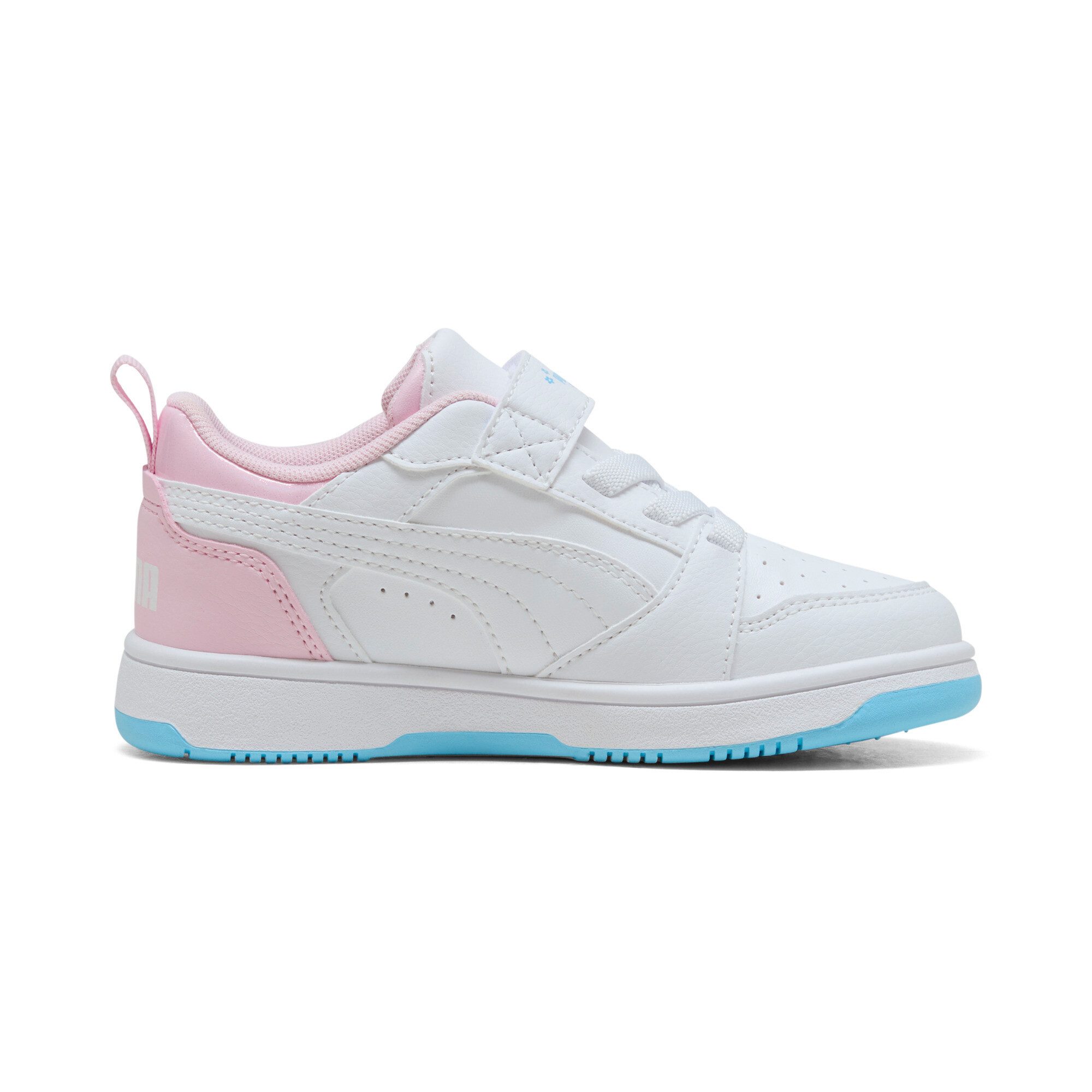 PUMA REBOUND V6 LO JELLY HEAVEN AC+ PS Sneaker für Kinder, mit leicht profilierter Gummilaufsohle