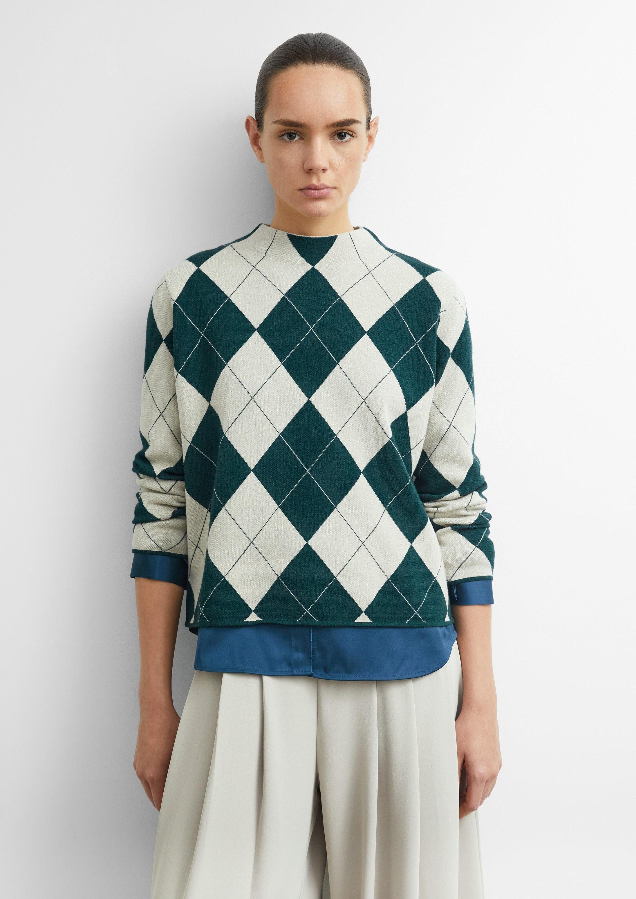 comma Longpullover Strickpullover Strickpullover