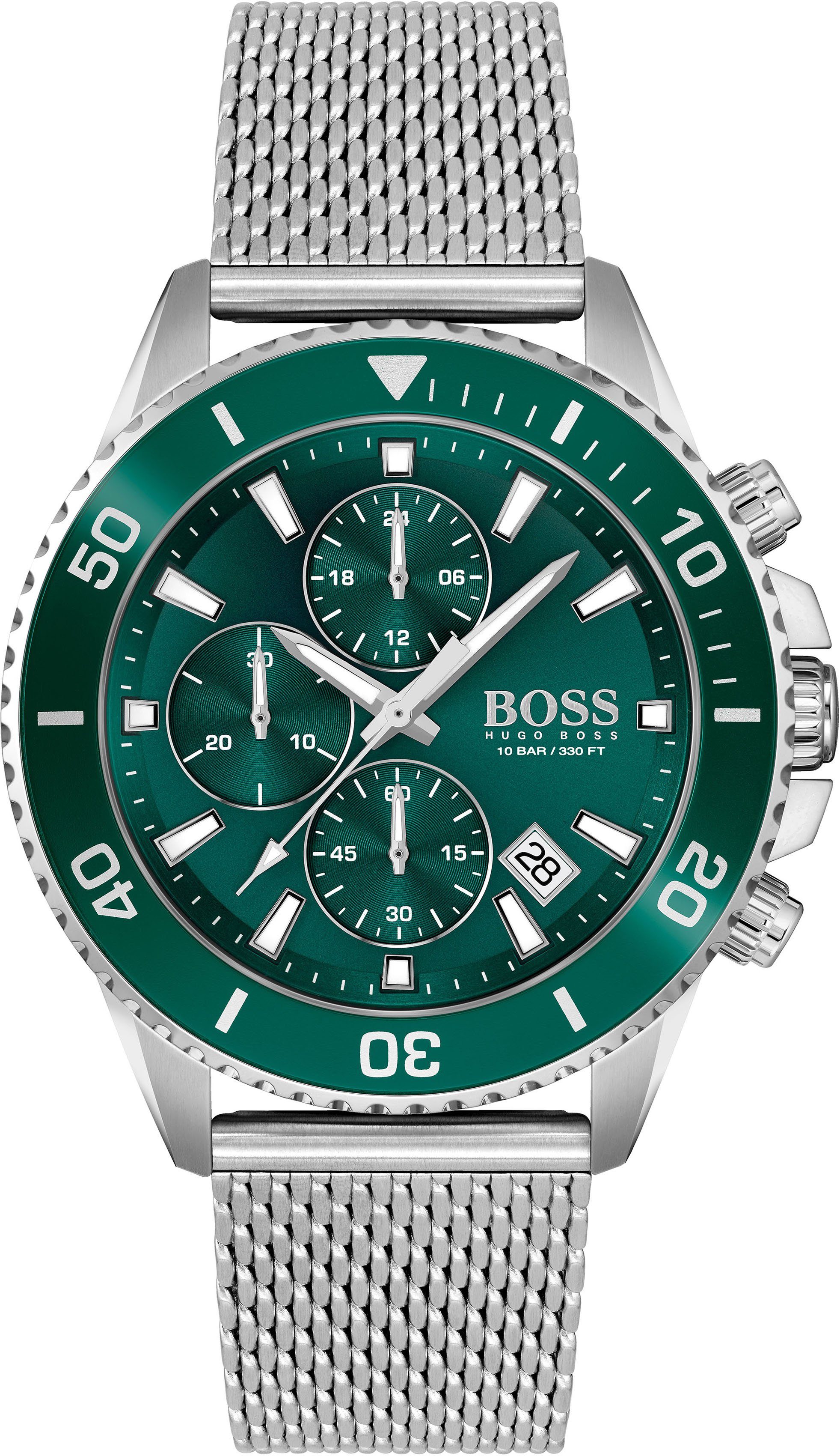 BOSS Chronograph ADMIRAL 1513905, Quarzuhr, Herrenuhr, Armbanduhr, Stoppfun günstig online kaufen