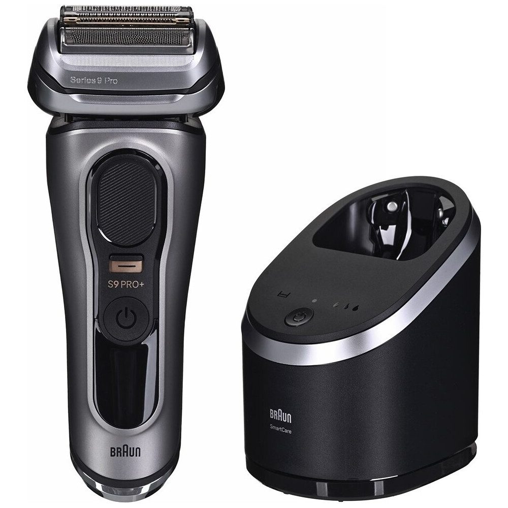 Braun Elektrorasierer 218221 Wet&Dry Series 9 Rasierer Grau