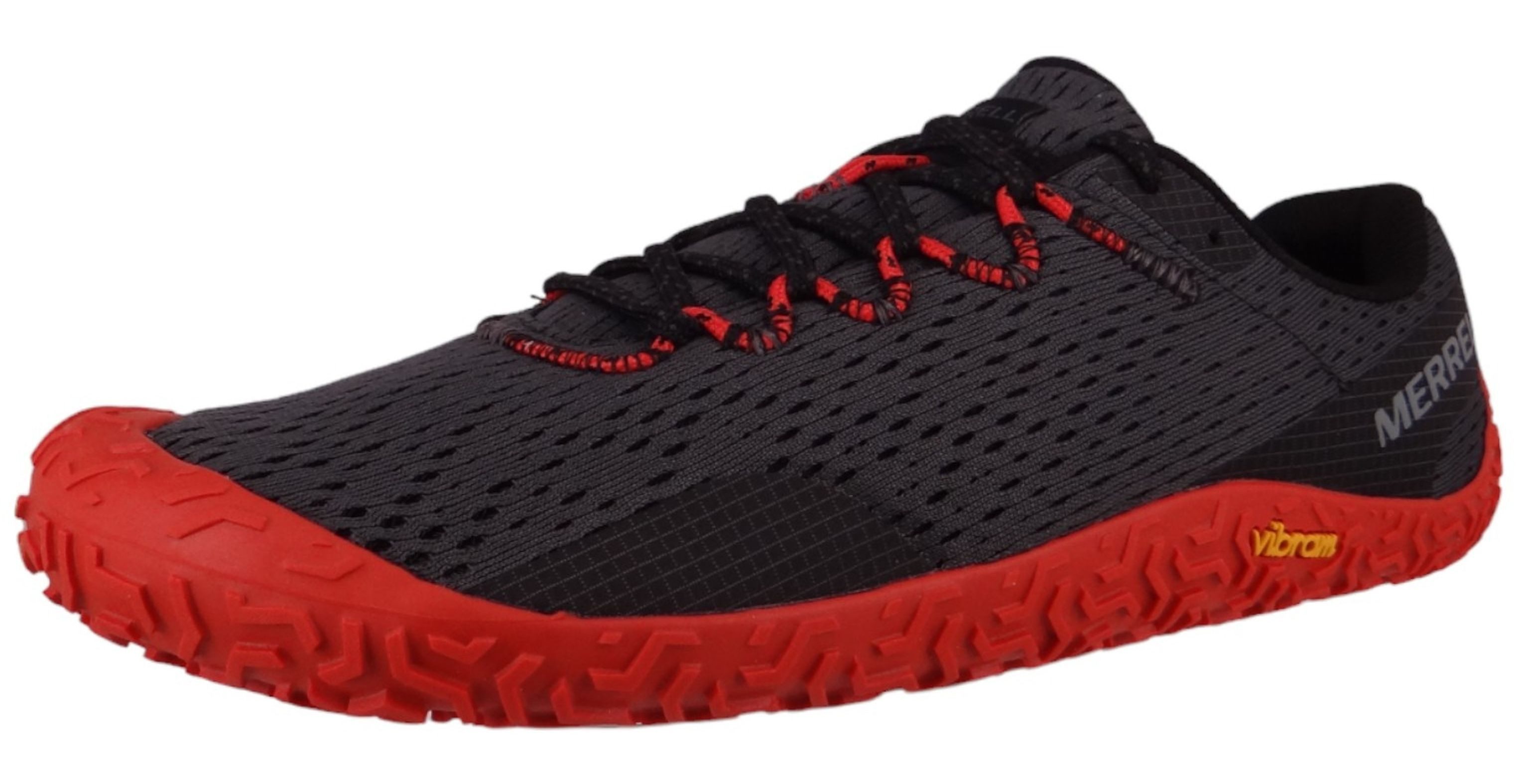 J067667 Vapor Glove 6 Barefoot Granite/Tangerine Schnürschuh