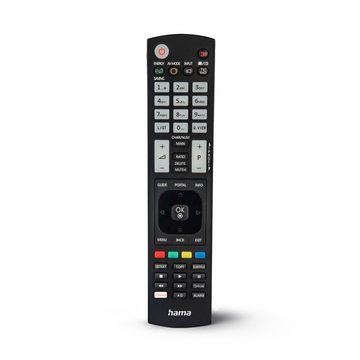 Hama Universal Ersatzfernbedienung für LG TV, lernfähig Universal-Fernbedienung (1-in-1)