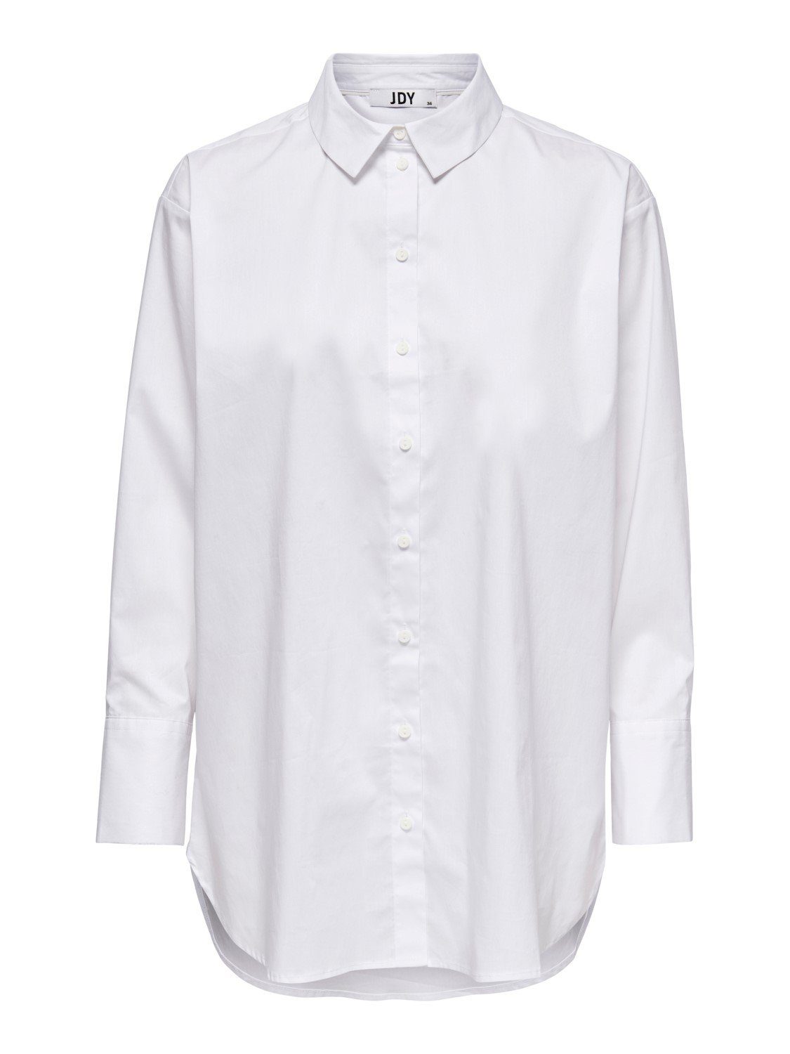 schnelle Lieferung JDY JACQUELINE Bluse Freizeit Weiß Blusenshirt 3699 in (1-tlg) Hemd de Design YONG Shirt