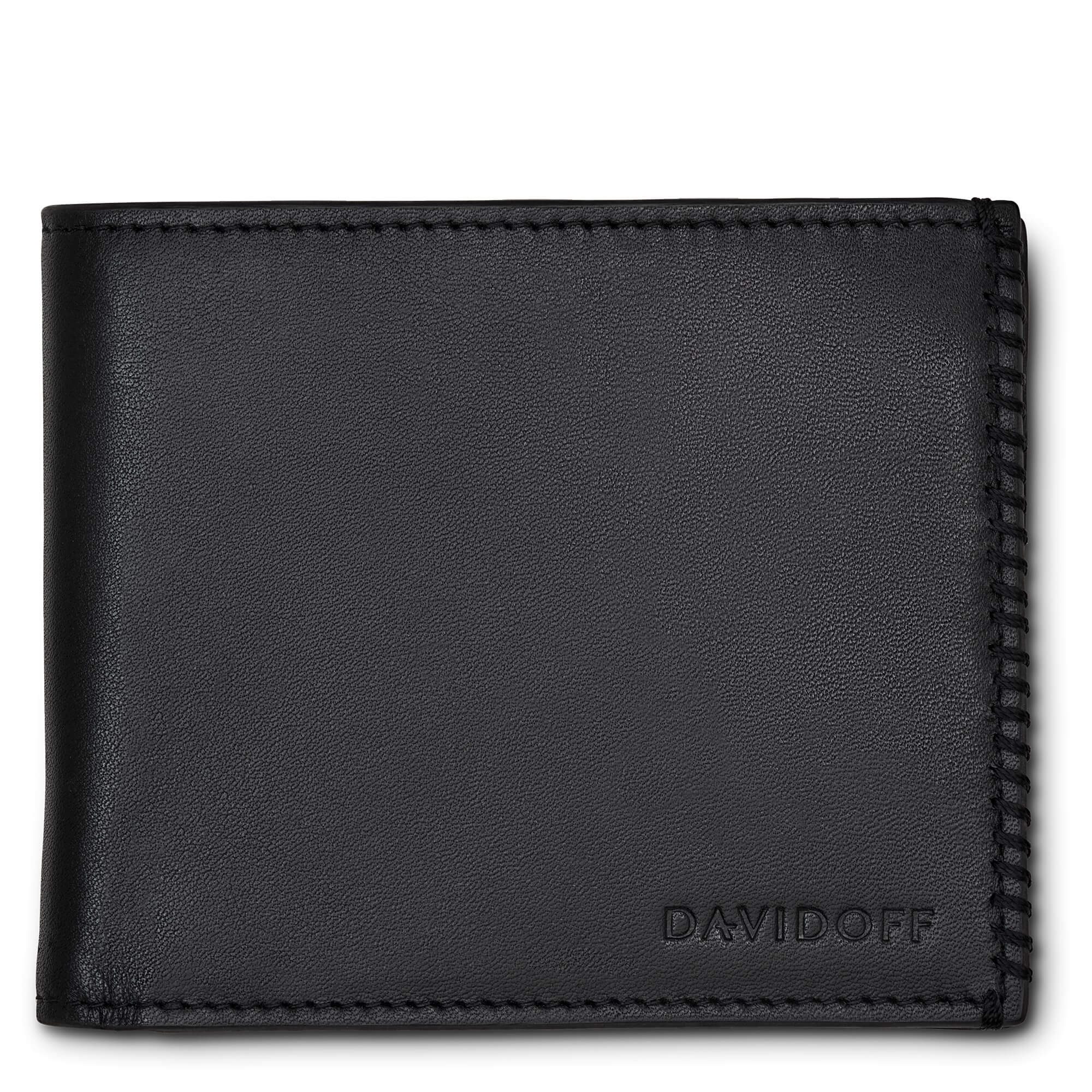 DAVIDOFF Geldbörse Home Run - Geldbörse 7cc 11.5 cm RFID (black)