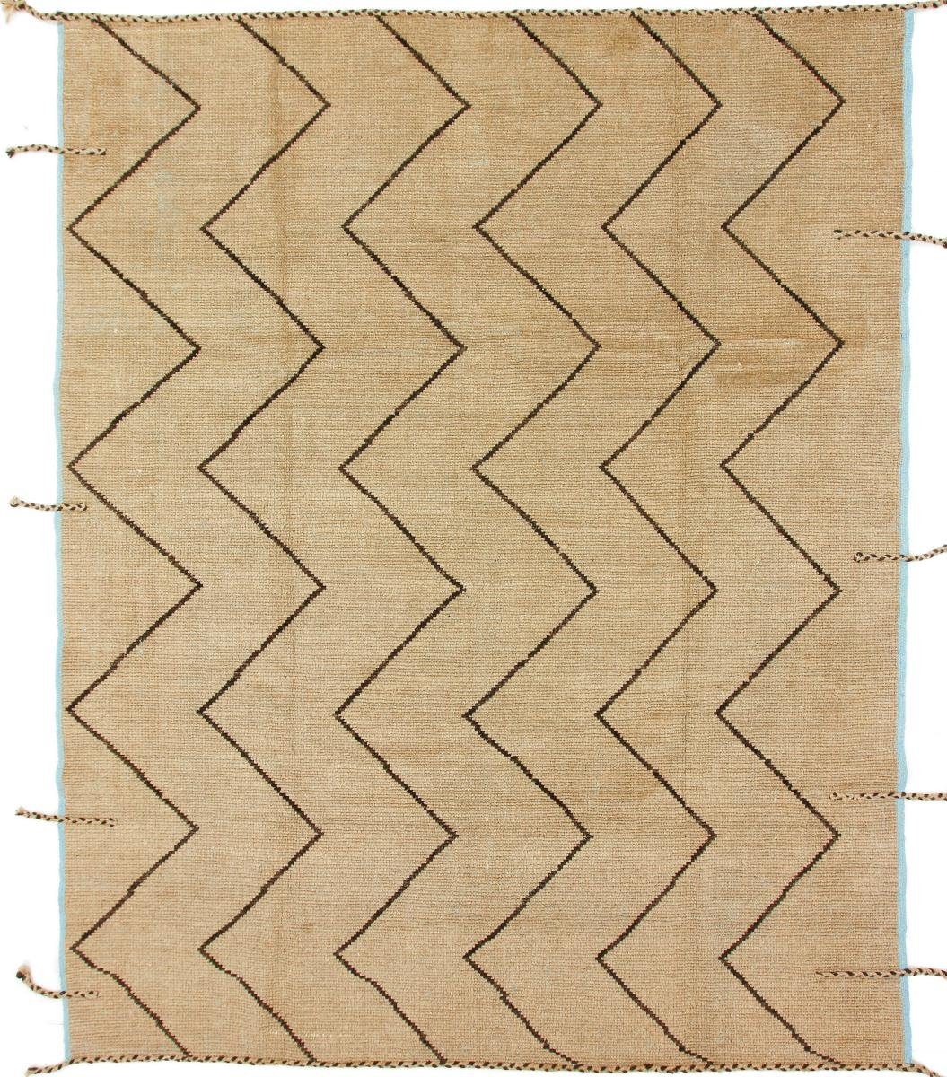 Orientteppich Berber Maroccan Design 257x307 Handgeknüpfter Moderner Orientteppich, Nain Trading, rechteckig, Höhe: 20 mm