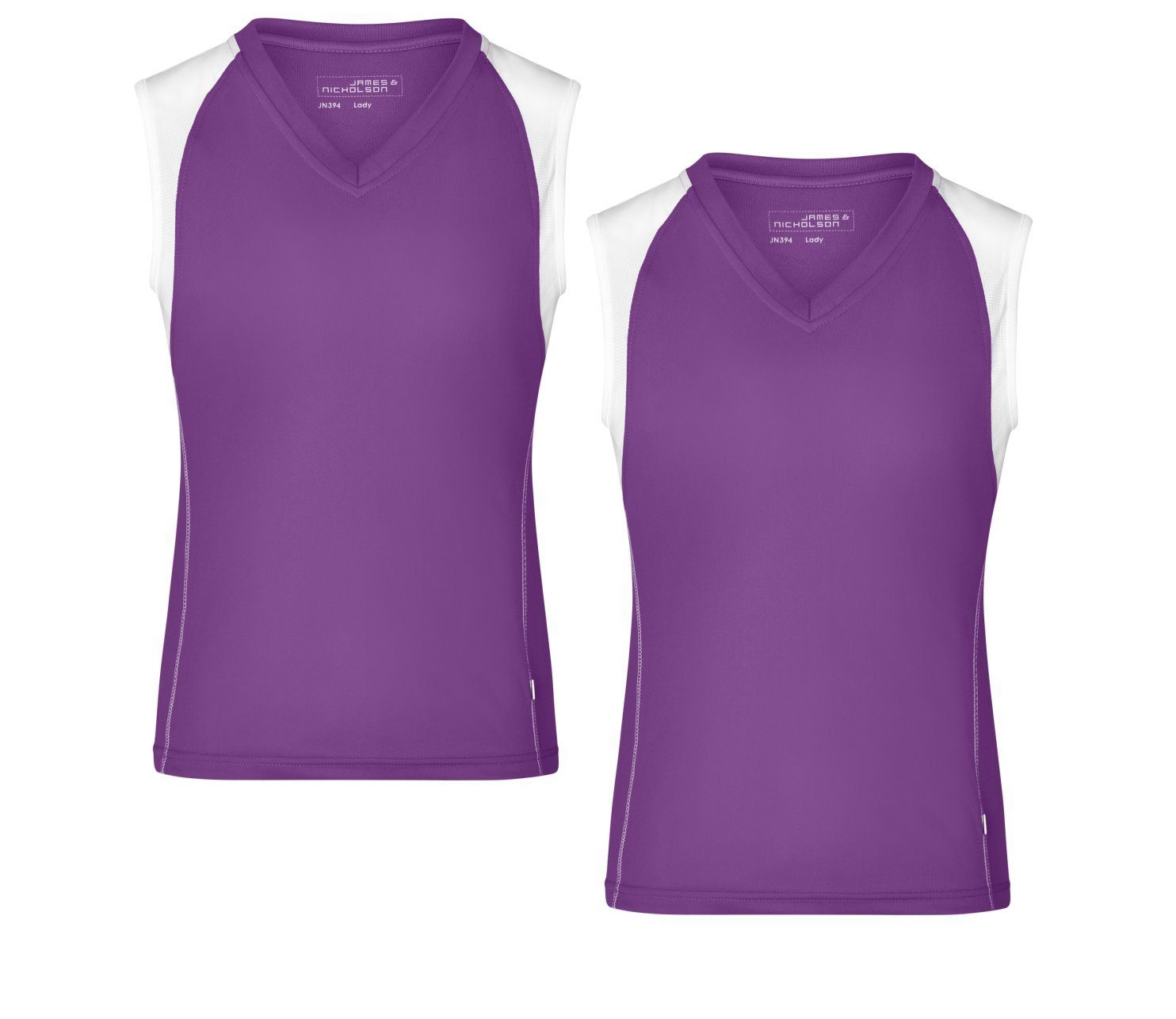 James & Nicholson Lauftop Doppepack Atmungsaktives Damen Running Top JN394 günstig online kaufen