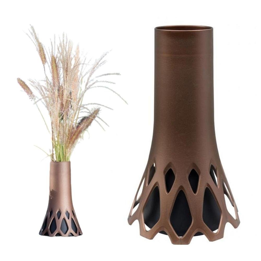 GarPet Bodenvase Grabvase Roseta mit Sockel Gewicht Friedhof Vase Grabschmu günstig online kaufen