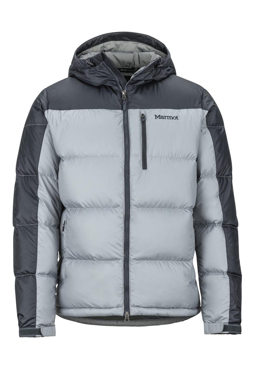 Winterjacke Guides Down Hoody grau Herren