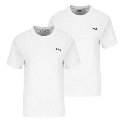 Fila T-Shirt 2er Pack Bari aus weichem Baumwollmaterial
