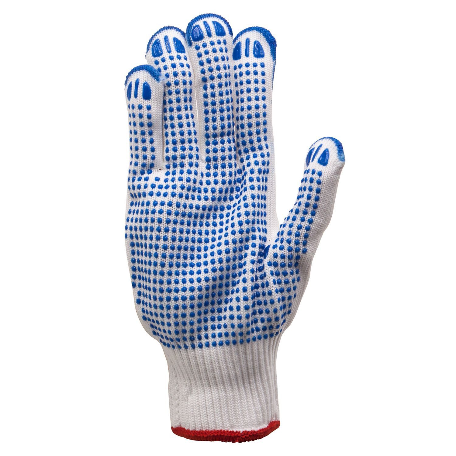 Arbeitshandschuhe Arbeitshandschuhe K1300 Gr.10 blau PVC-Noppen (10St)