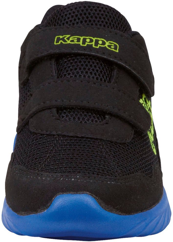 Kappa mit Sneaker Klettverschluss schwarz-blau