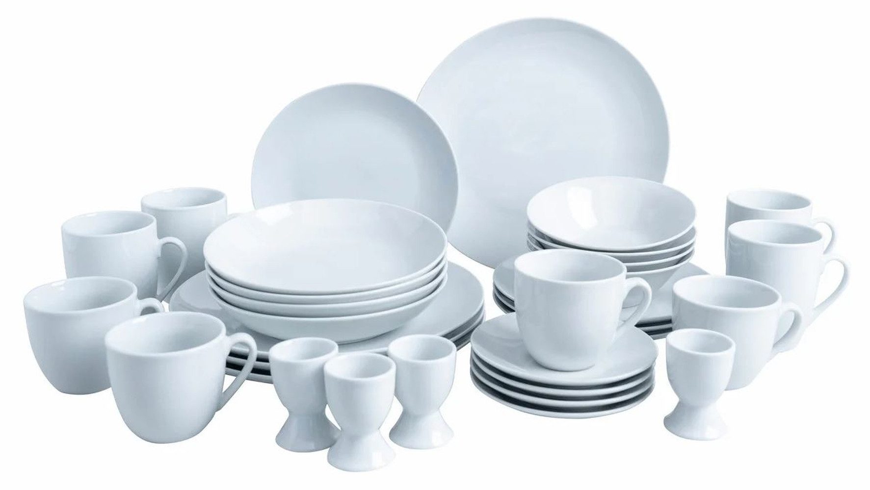 van Well Kombiservice Ronda, 4 Personen, Porzellan, cm
