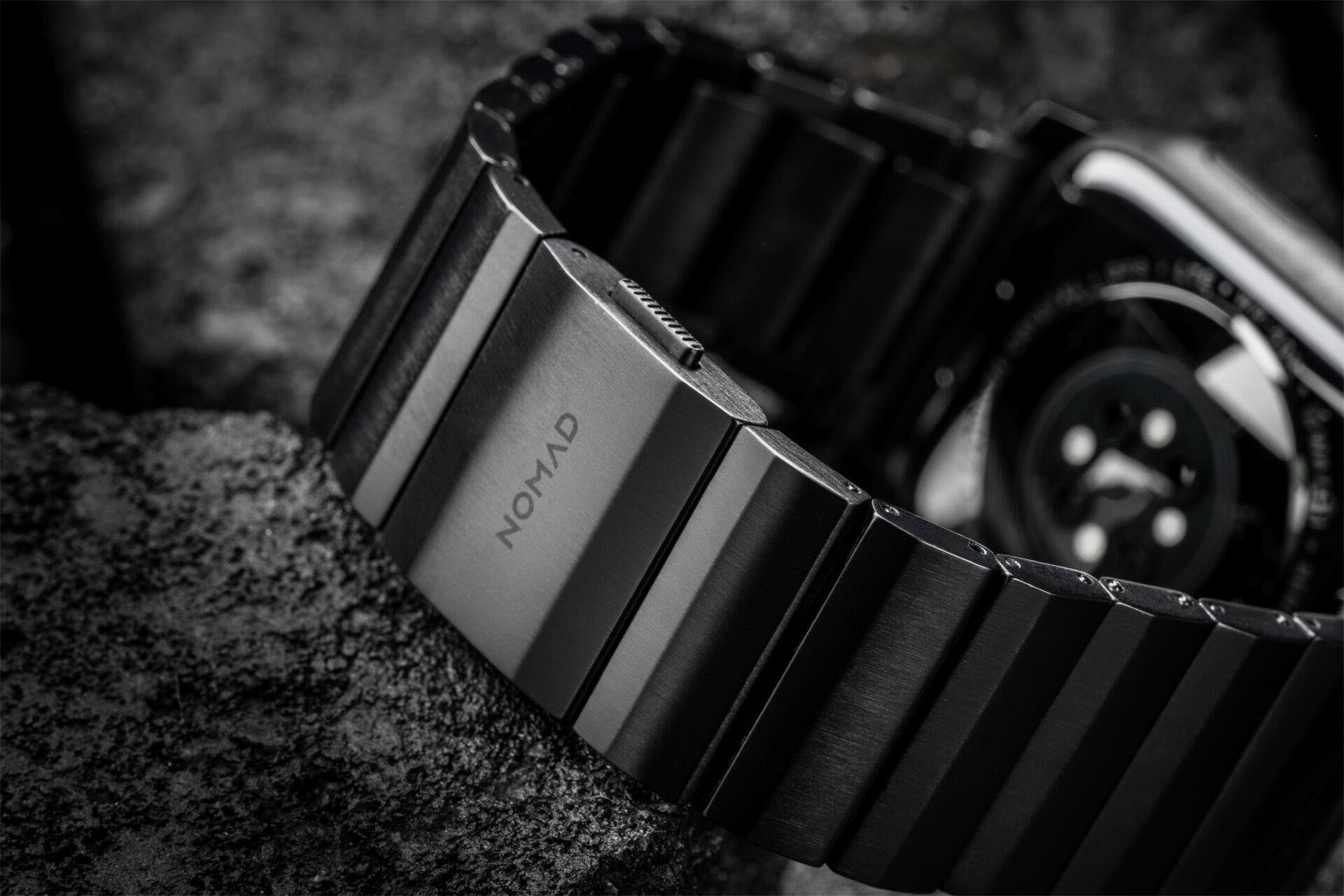 Smartwatch-Armband V2 42/44/45/49mm Strap Titanium Nomad