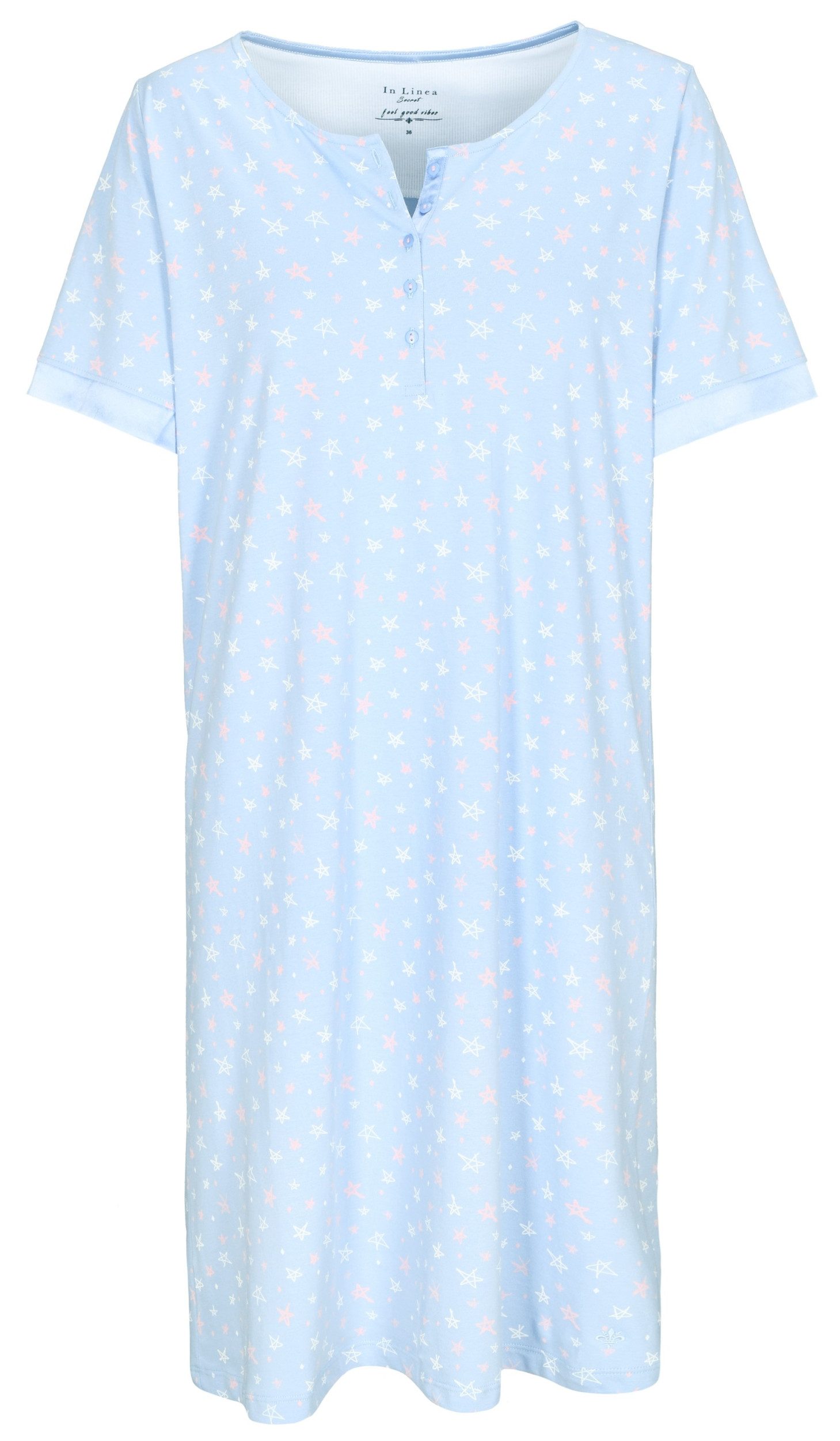 IN LINEA Nachthemd Da.-Sleepshirt