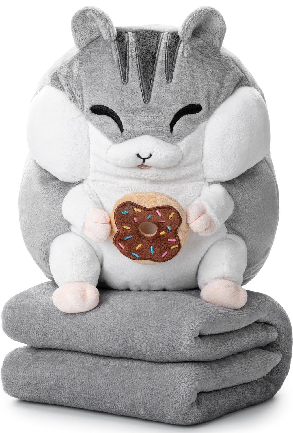 Corimori Kuscheltier XL Hamster Kuscheltier mit flauschiger Decke (Geschenk günstig online kaufen