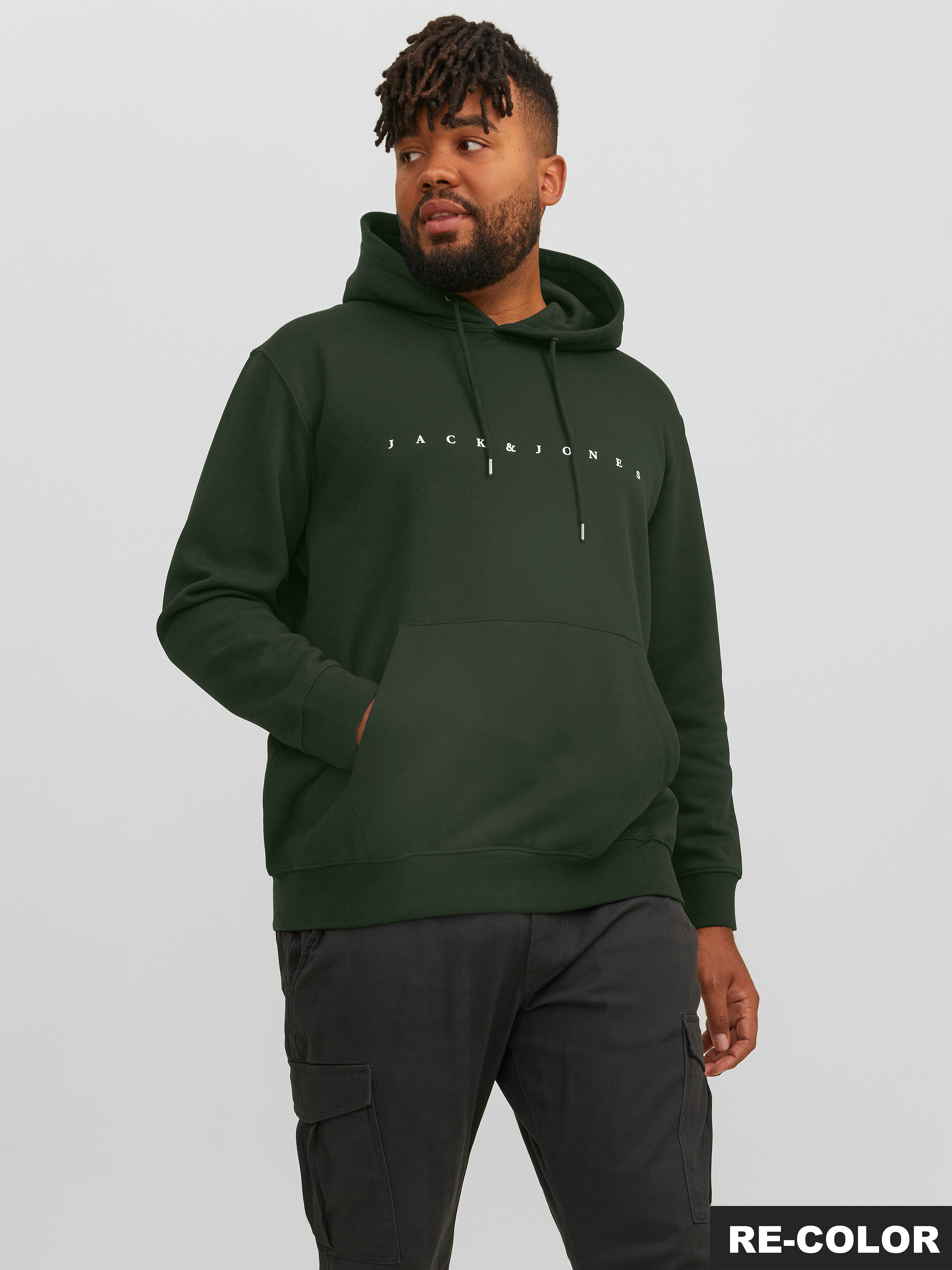 Jack & Jones PlusSize Kapuzensweatshirt JJESTAR JJ SWEAT HOOD NOOS PLS mit günstig online kaufen
