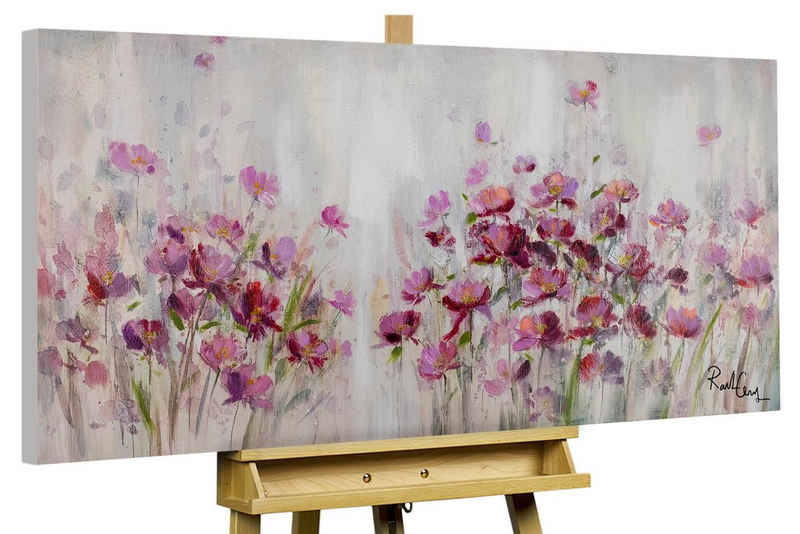 KUNSTLOFT Gemälde »Lilac Reverie«, handgemaltes Bild auf Leinwand