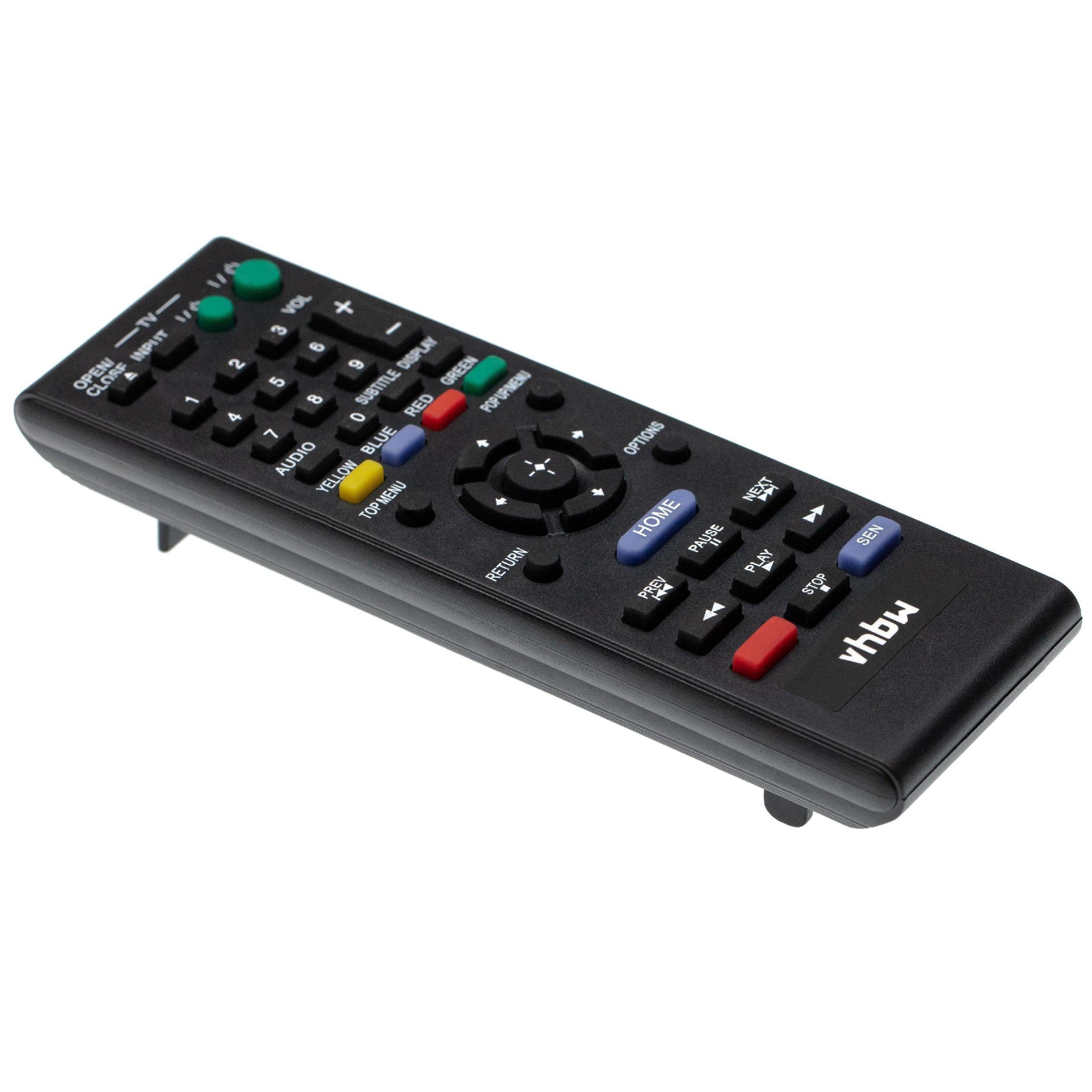 vhbw passend für Sony BDP-S2100, BDP-S185, BDP-S185WM DVD-Player Fernbedienung