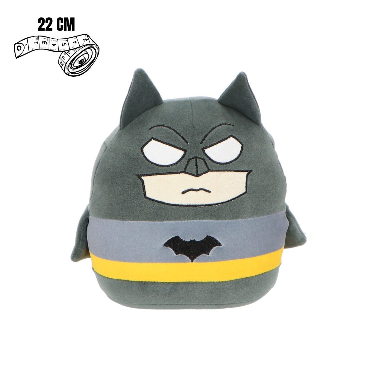 Textiel Trade B.V. Plüschfigur Batman 22 cm weiches Squishy Spielzeug im Superhelden-Design