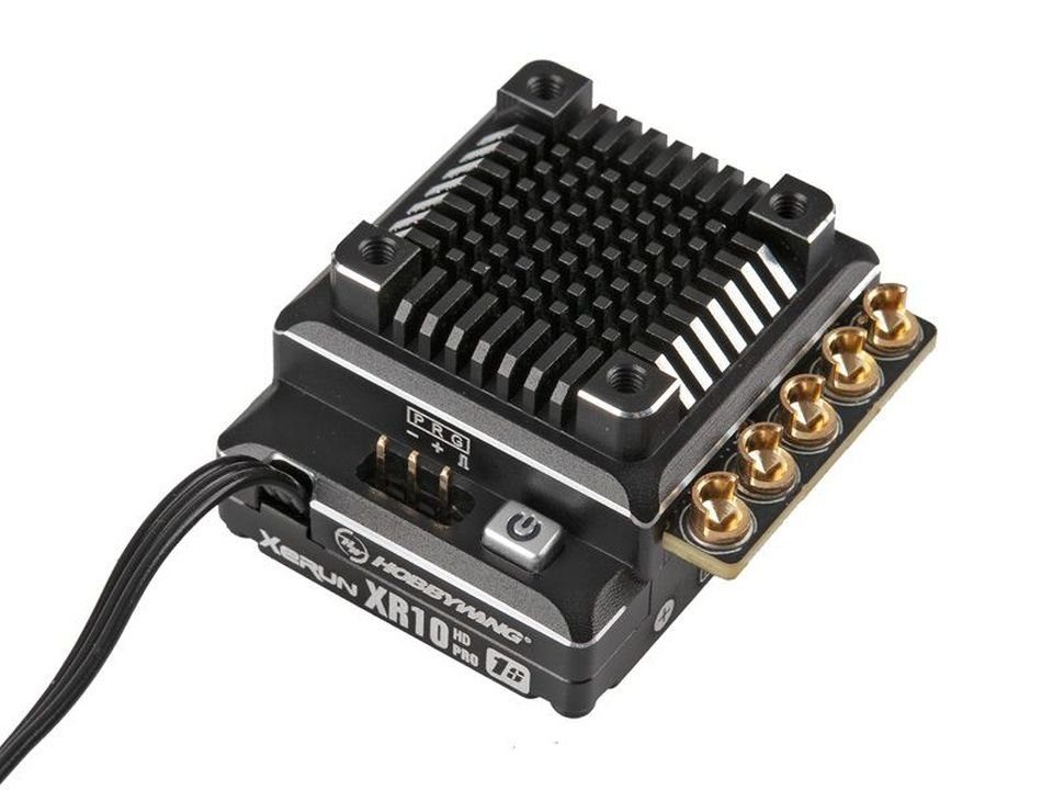 Hobbywing Xerun XR10 Pro 1S Brushless Regler 120A für 1:12 Fahrzeuge RC-Fernsteuerung