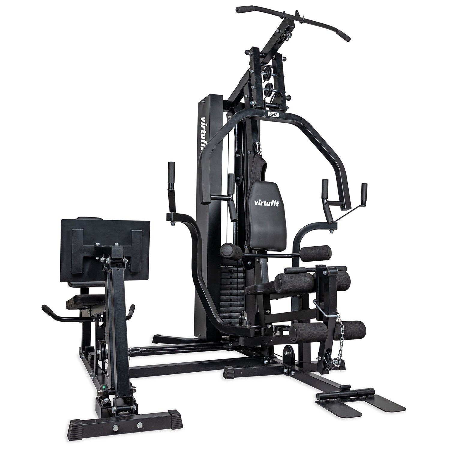 VirtuFit Kraftstation VirtuFit Kraftstation Homegym KH350 mit Beinpresse Erweiterung