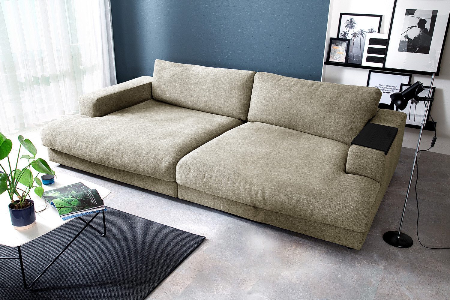 KAWOLA Big-Sofa MADELINE Riesen Stoffsofa - günstig online kaufen