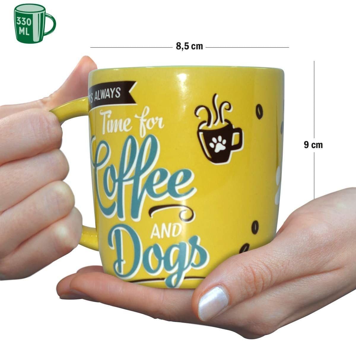 Nostalgic-Art Kaffeetasse and - - Dogs Pfotenschild Tasse Coffee