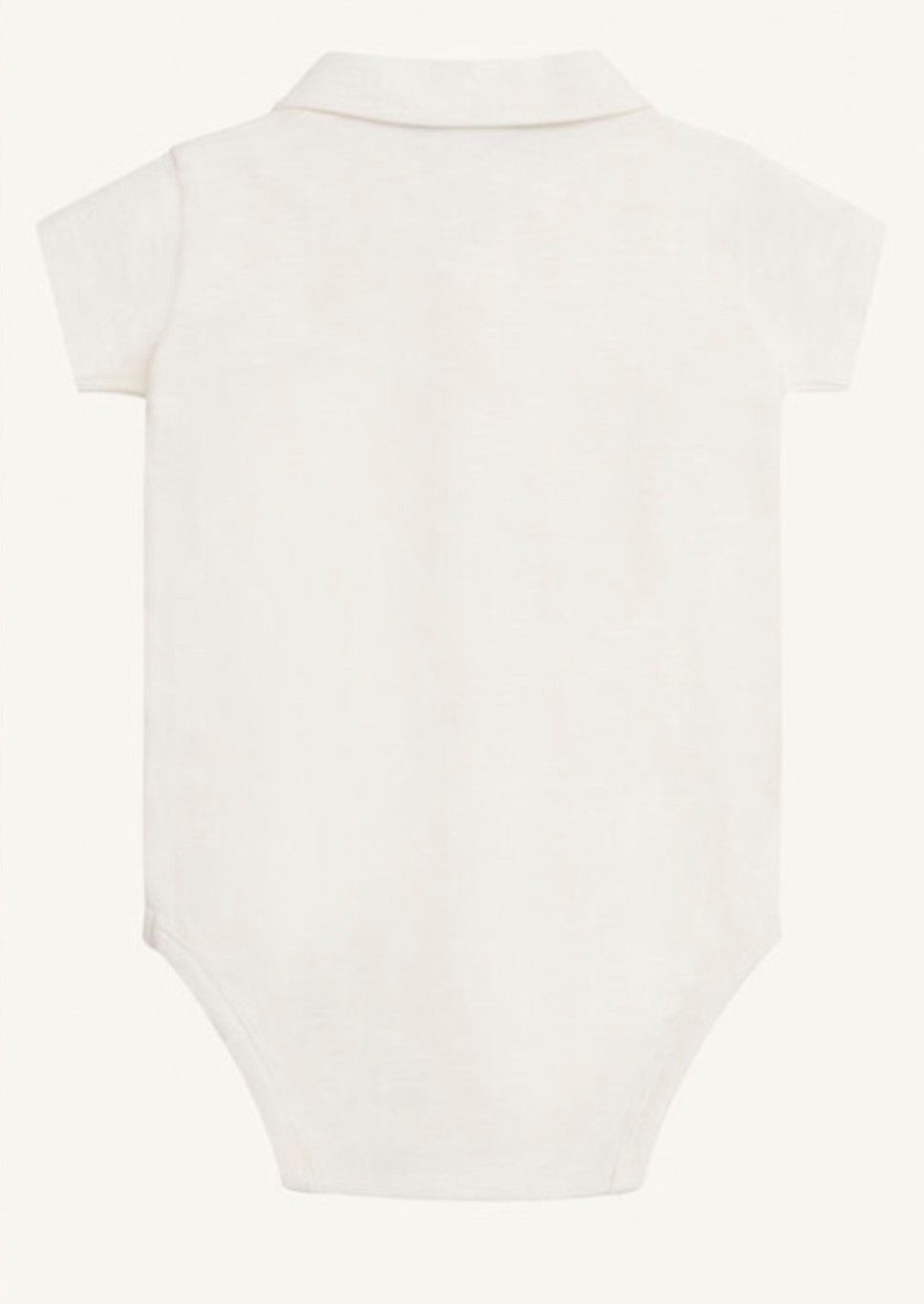 Hust & Claire Hemdbody Baby Bodyhemd Bio-Baumwolle – Kurzarm Body mit Kragen