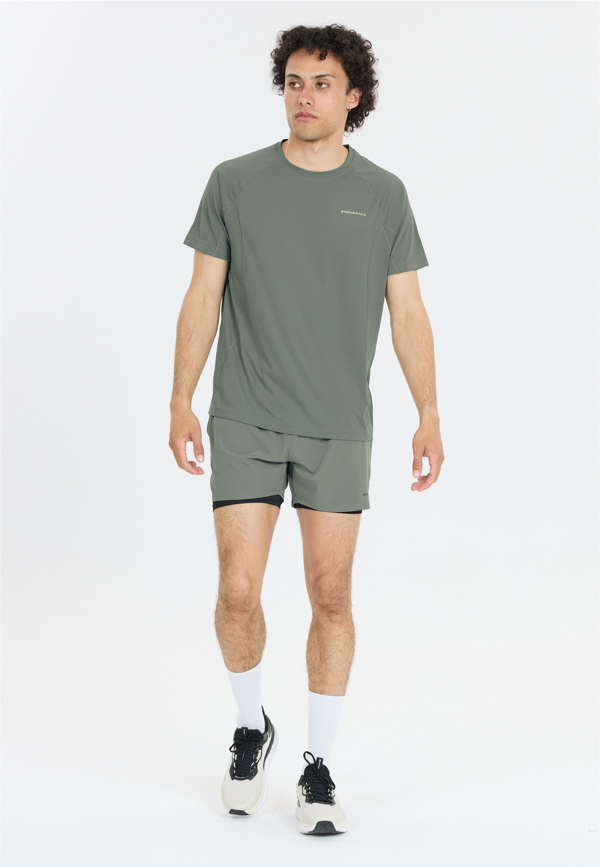 ENDURANCE Shorts Kros Im 2-in-1-Design mit Quick Dry und Stretch-Funktion günstig online kaufen