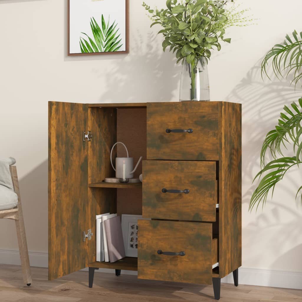 vidaXL Sideboard Sideboard Räuchereiche 69,5x34x90 cm günstig online kaufen
