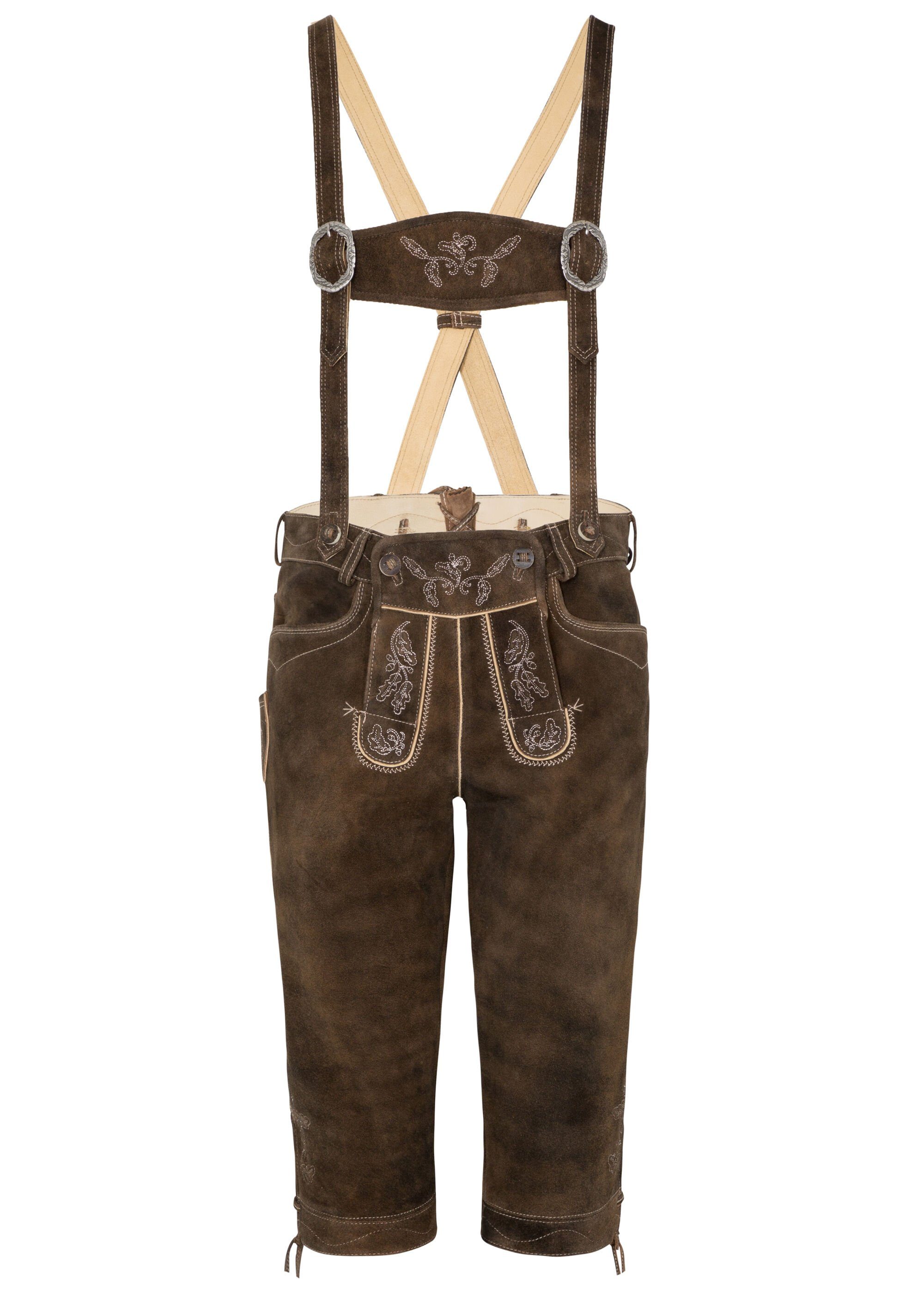 Spieth & Wensky Shorts 'Vittorio' mit Stickereien