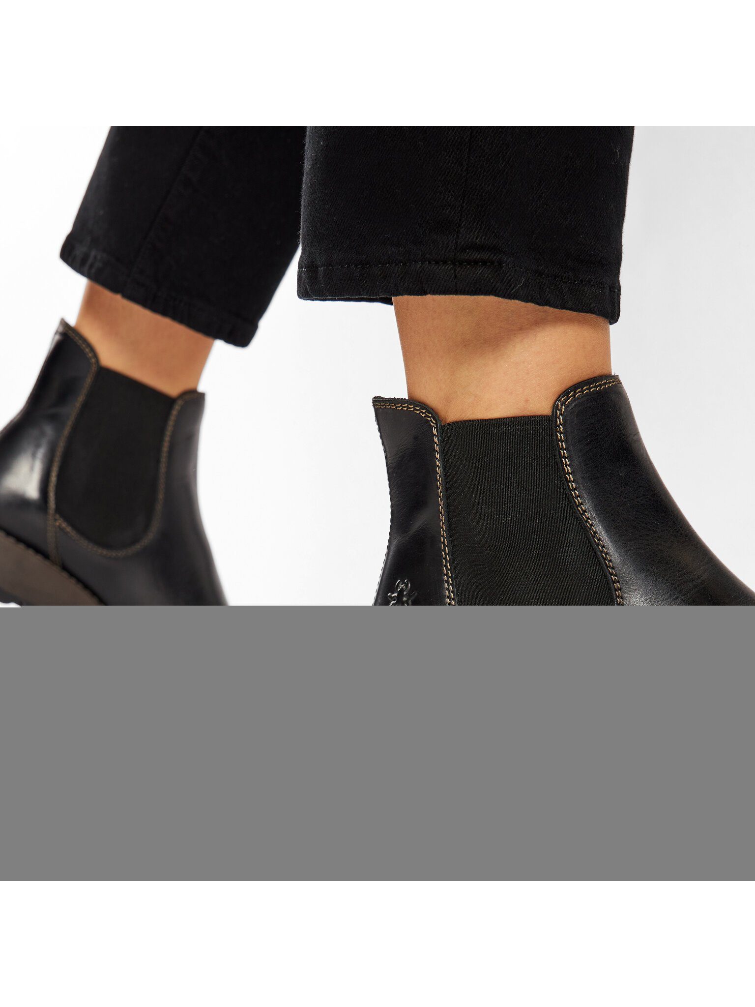 Fly London Klassische Stiefeletten Salvfly P143195000 Black Stiefel