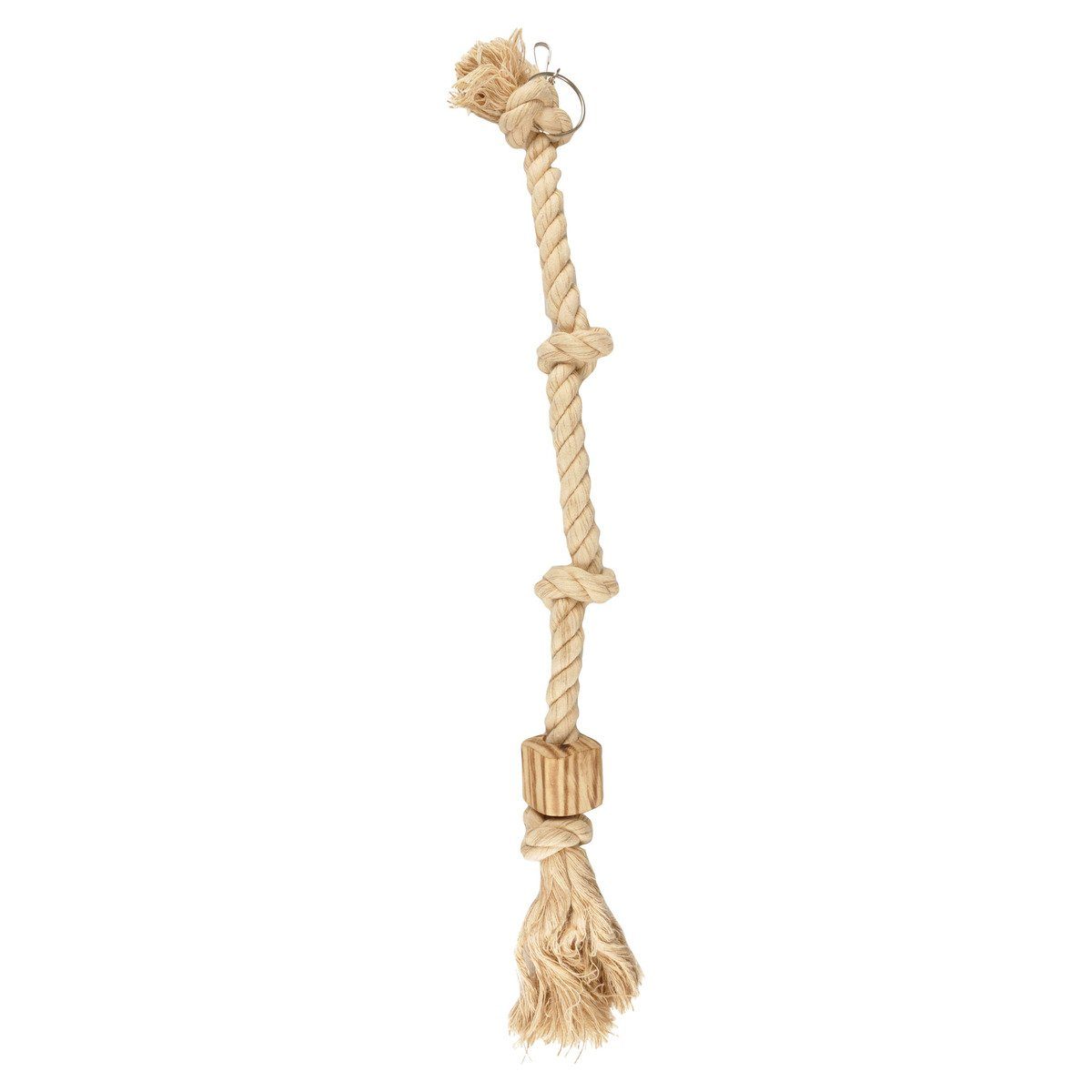 Vogelspielplatz BBQ Sittich-Spielzeug Kletterseil mit 4 Knoten