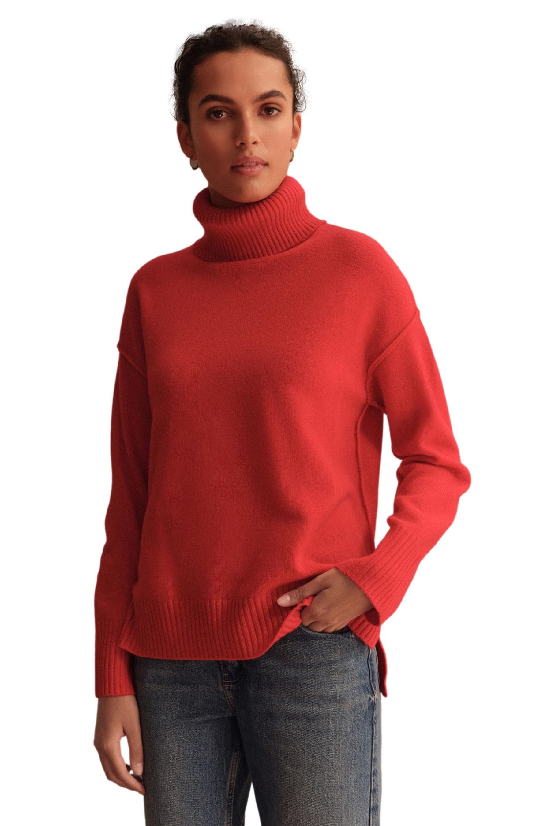 Next Strickpullover N. Premium Rollkragenpullover aus Merinowolle (1-tlg) günstig online kaufen