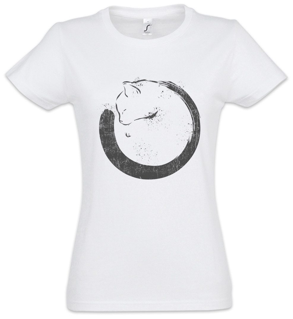 Urban Backwoods Print-Shirt Cat Circle Damen günstig online kaufen