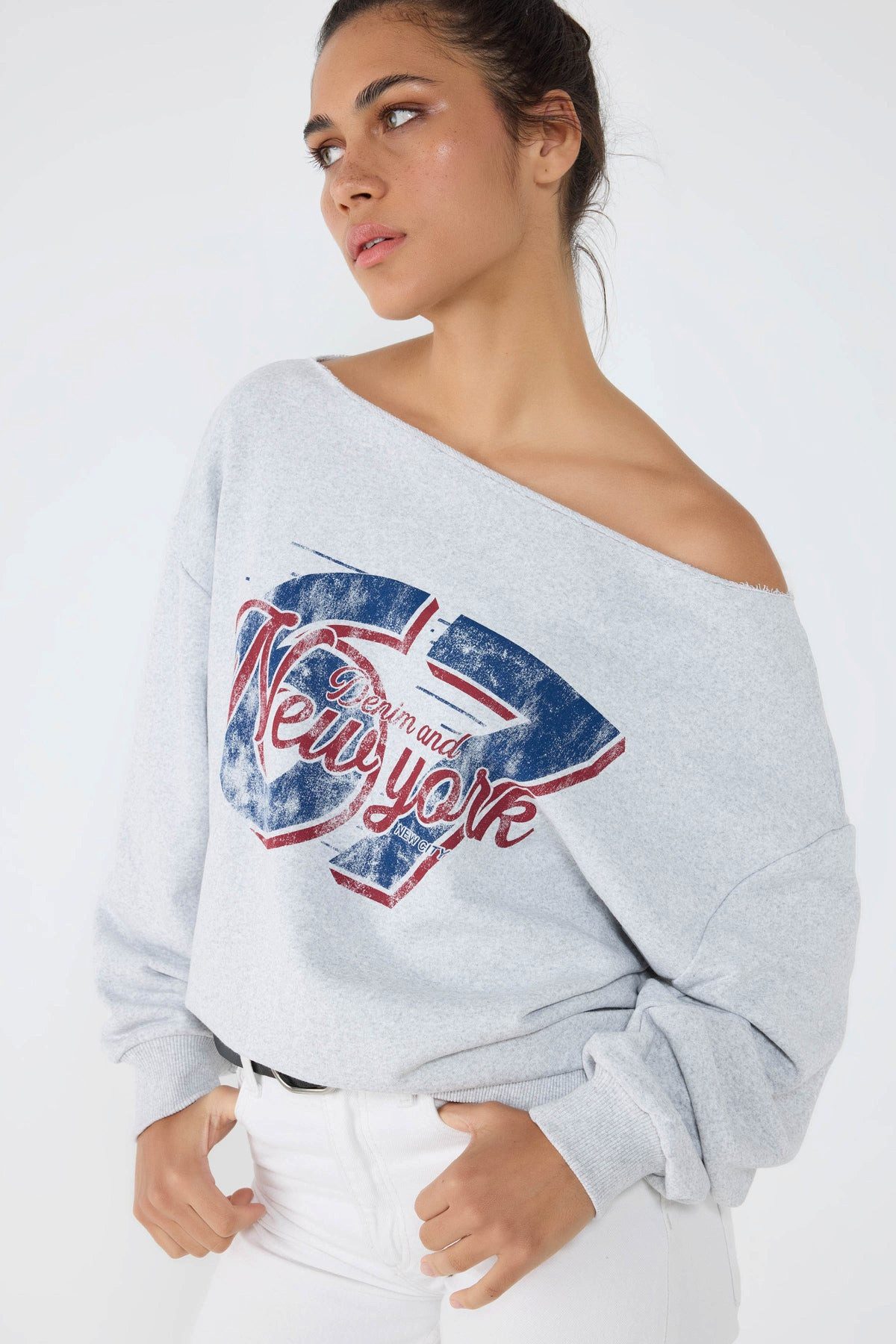 No Matter What Sweatshirt NY Bedruckter günstig online kaufen