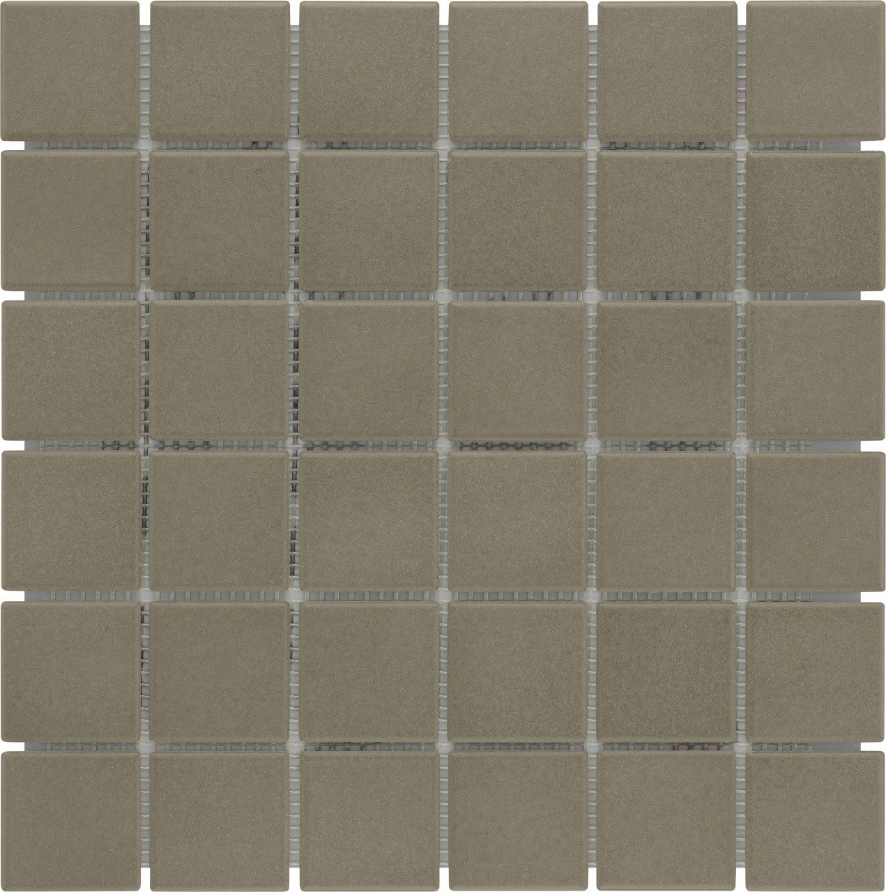 KNG Mosaikfliesen KNG Mosaikfliese rutschhemmend 29,7 x 29,7 cm, Feinsteinzeug, Braun