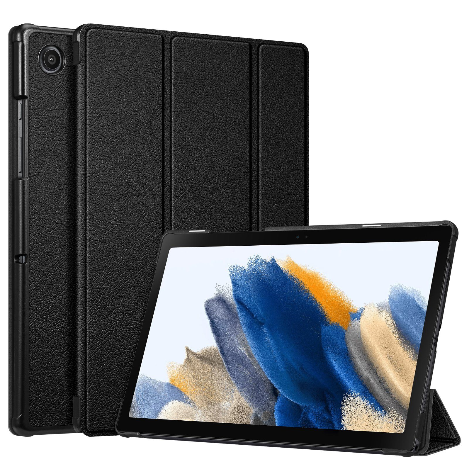 Fintie Tablet-Hülle für Samsung Galaxy Tab A8 10.5 2021 - Ultradünn Kunstleder Schutzhülle, mit Auto Schlaf/Wach Funktion für Tab A8 10.5 Zoll SM-X200/X205/X207